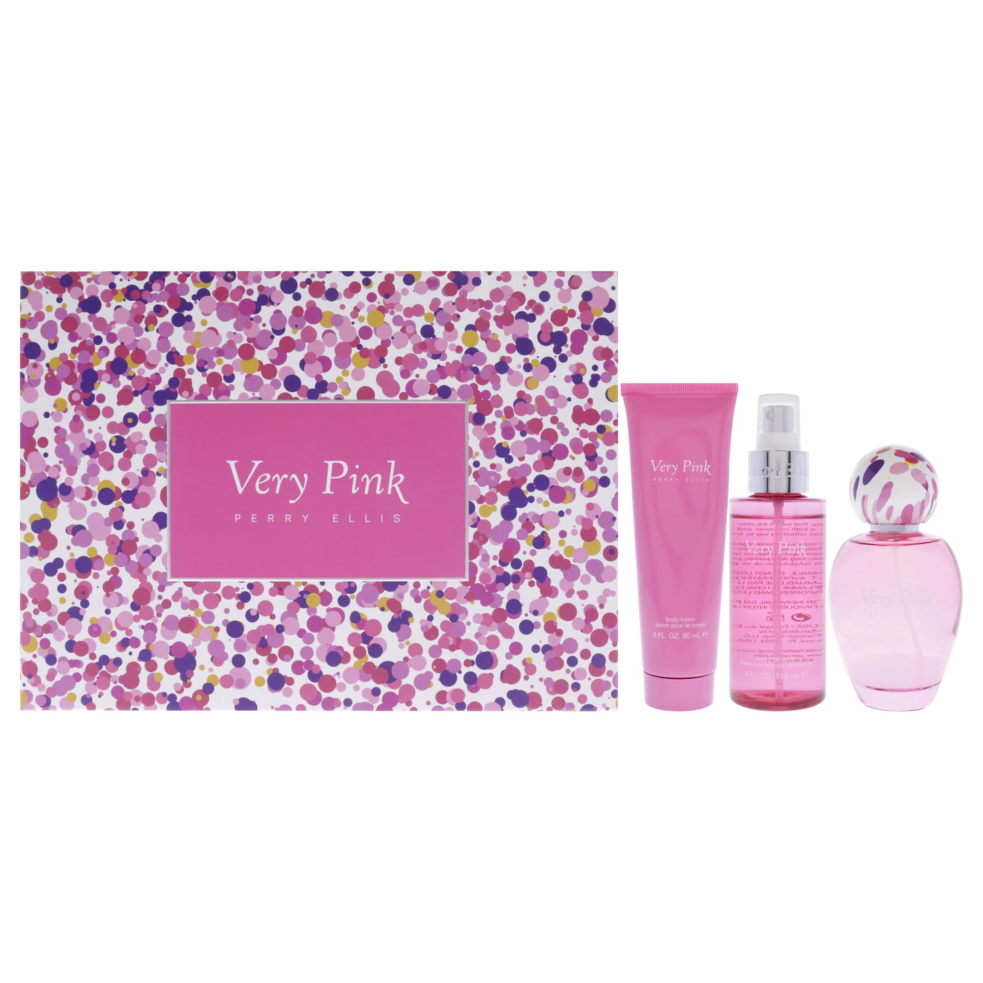 Foto 1 | Perfume Perry Ellis Very Pink Eau De Parfum  100 Ml  3 Unidades - Venta Internacional.