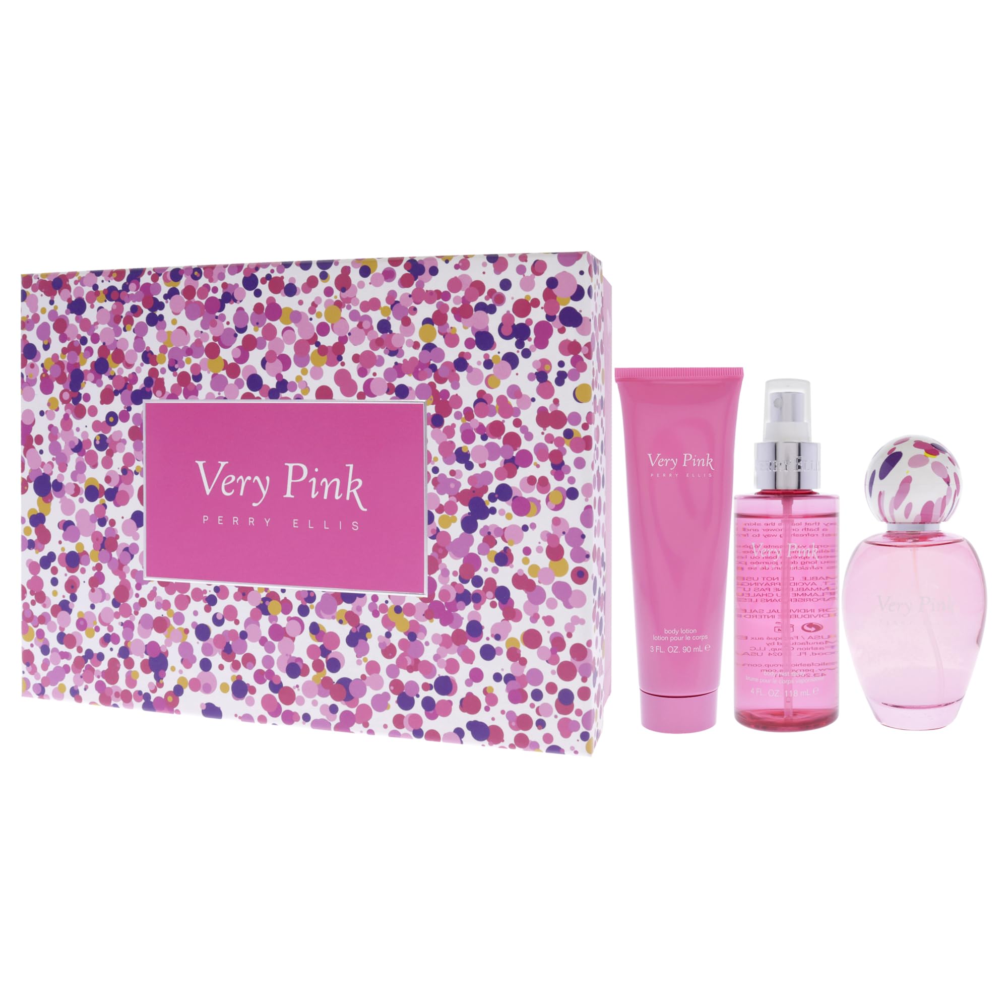 Foto 4 | Perfume Perry Ellis Very Pink Eau De Parfum  100 Ml  3 Unidades - Venta Internacional.
