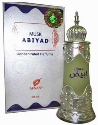 Foto 4 pulgar | Aceite De Perfume Afnan Musk Abiyad Concentrated Attar  20 Ml  Unisex - Venta Internacional.