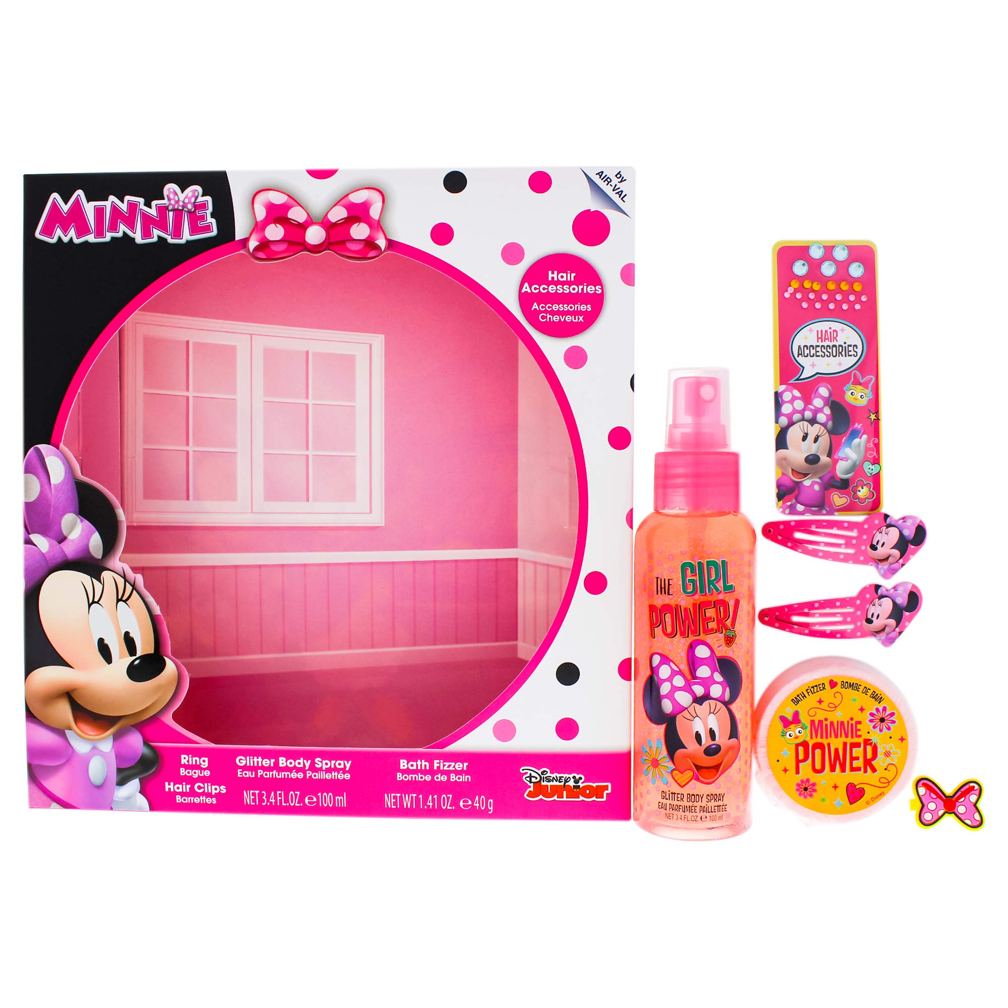 Foto 1 | Set De Regalo Disney Minnie Mouse Para Niños  5 Unidades  Spray Corporal  100 Ml - Venta Internacional.
