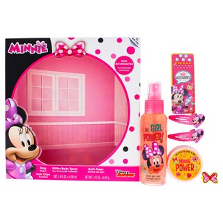 Foto 1 | Set De Regalo Disney Minnie Mouse Para Niños 5 Unidades Spray Corporal 100 Ml - Venta Internacional.