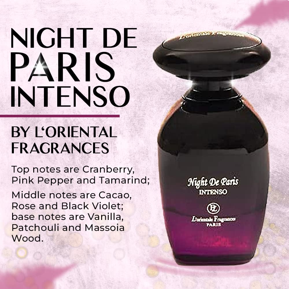 Foto 6 | Perfume L'orientale Fragrances Night de Paris Intenso 100 ml - Venta Internacional