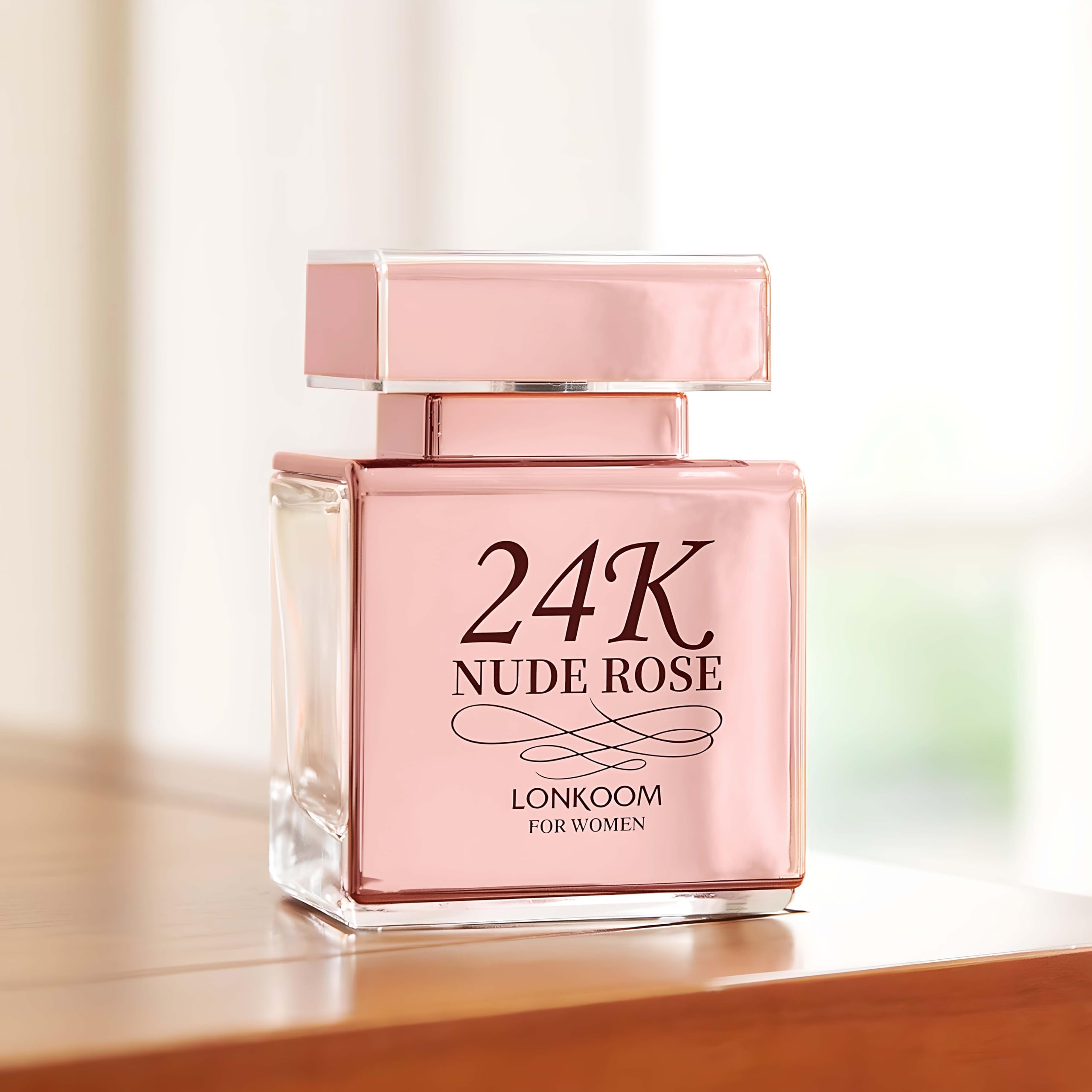 Foto 5 pulgar | Perfume Lonkoom 24k Nude Rose Eau De Parfum Para Mujer  100 Ml - Venta Internacional.