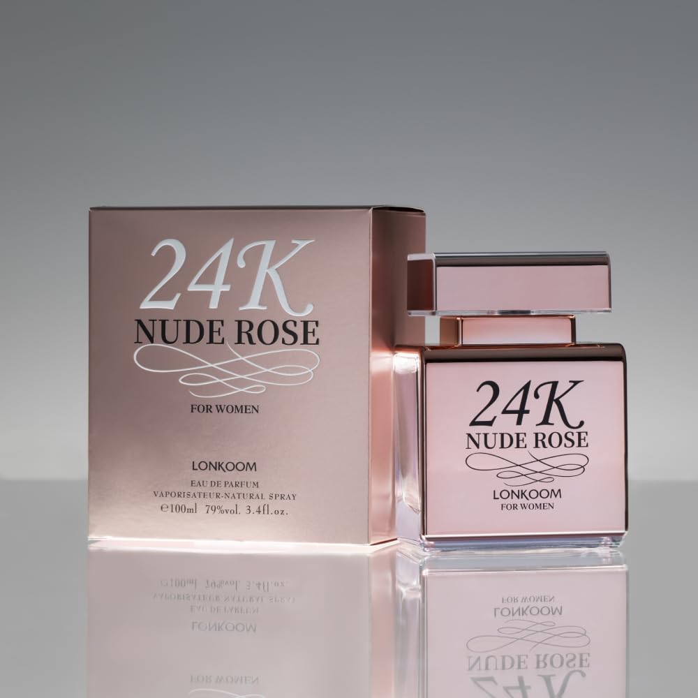 Foto 8 pulgar | Perfume Lonkoom 24k Nude Rose Eau De Parfum Para Mujer  100 Ml - Venta Internacional.