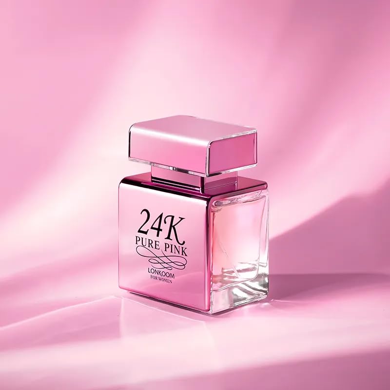 Foto 7 pulgar | Perfume Lonkoom 24k Pure Pink Eau De Parfum Para Mujer  100 Ml - Venta Internacional.