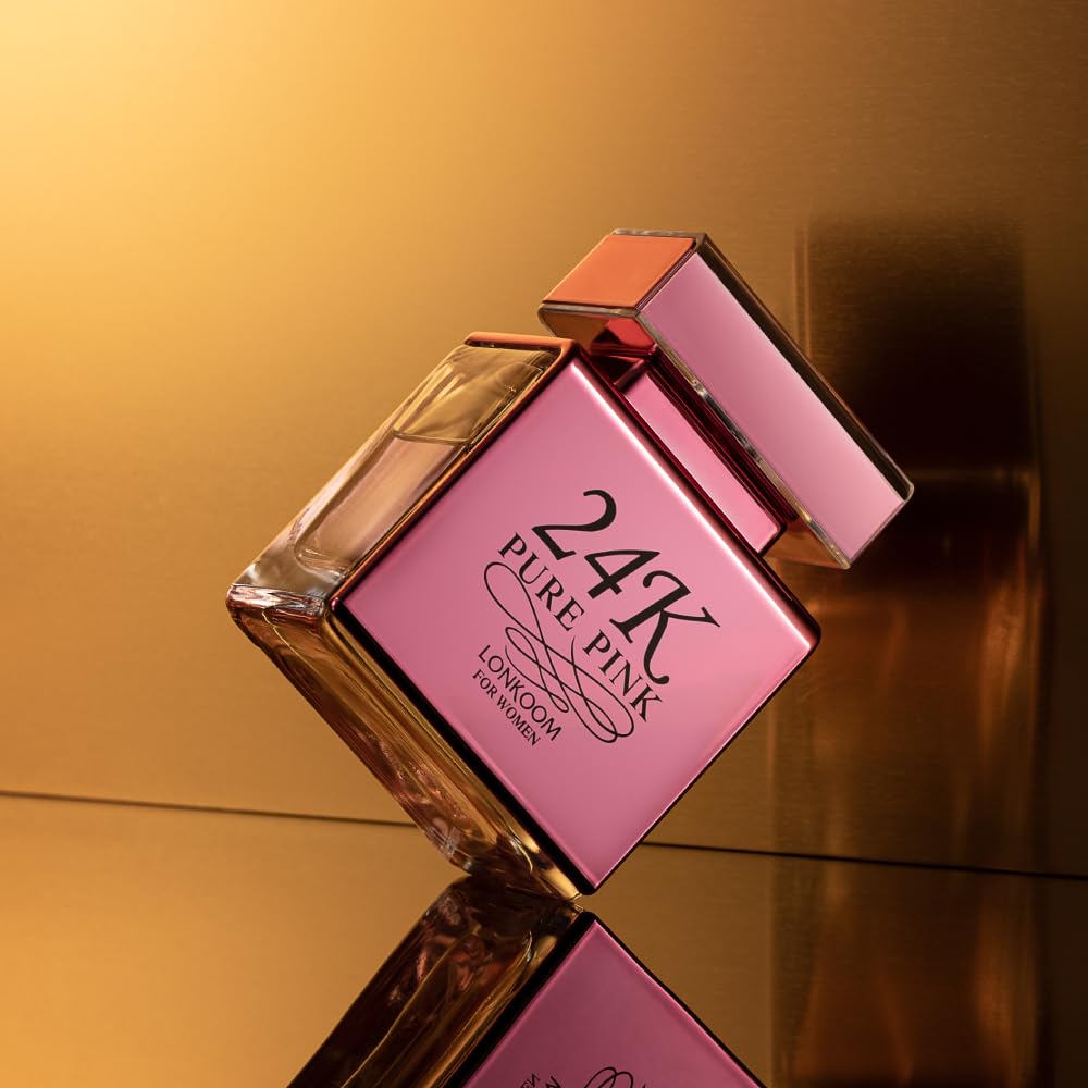 Foto 7 | Perfume Lonkoom 24k Pure Pink Eau De Parfum Para Mujer  100 Ml - Venta Internacional.