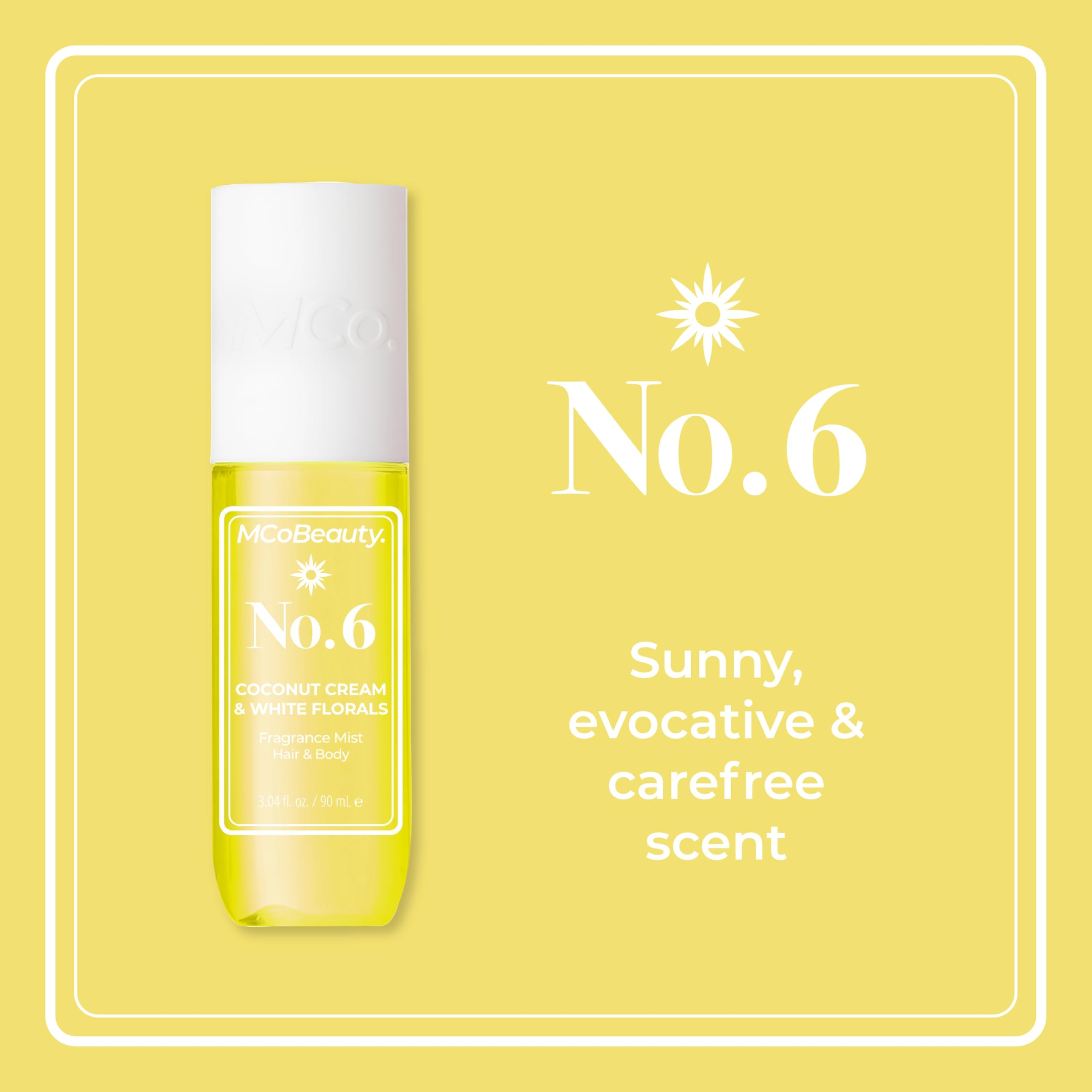 Foto 4 | Fragrance Mist Mcobeauty Crema De Coco Y Flores Blancas N.º 6 - Venta Internacional.