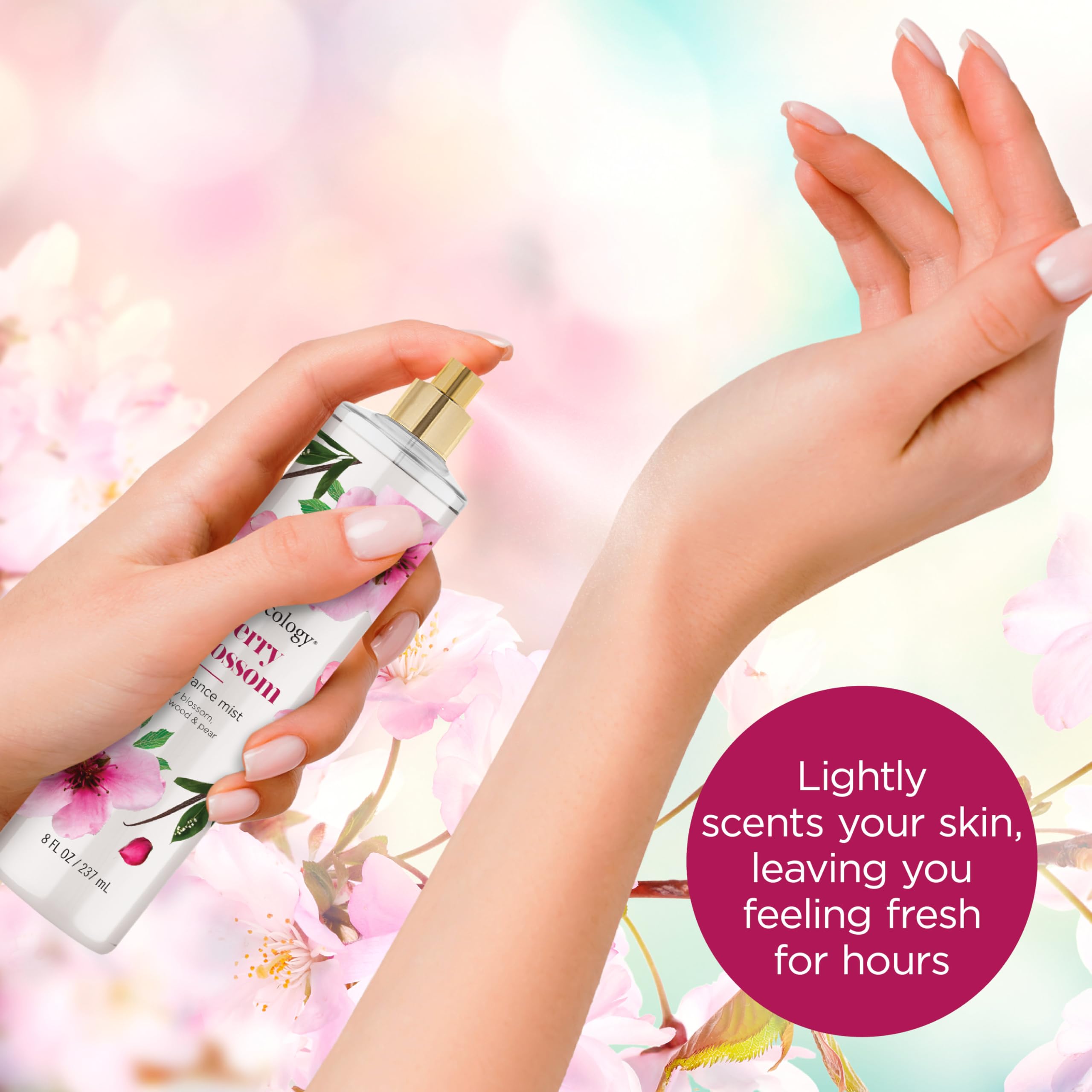 Foto 4 pulgar | Body Mist Bodycology  Fragancia Duradera  Flor De Cerezo  240 Ml - Venta Internacional.