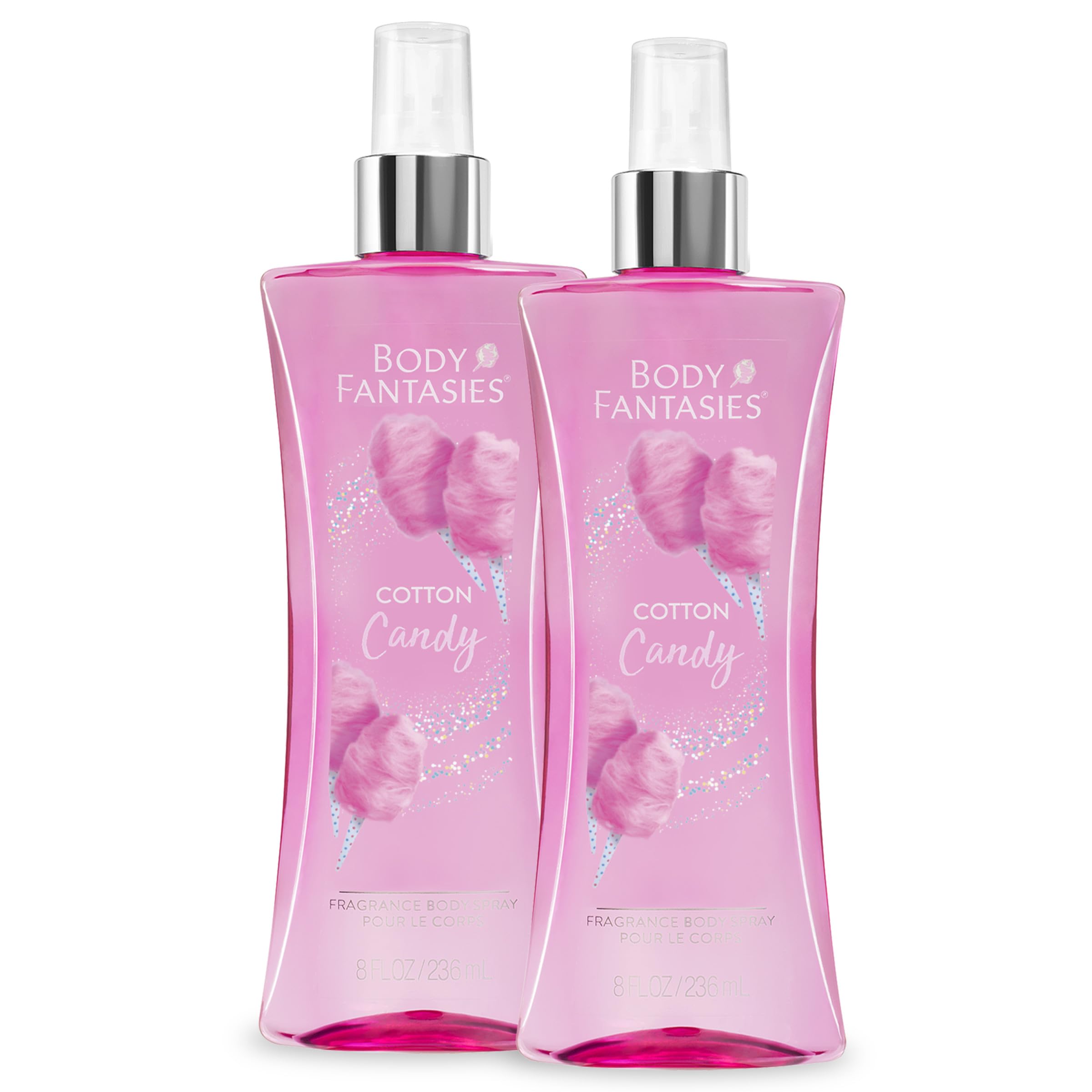 Foto 2 pulgar | Spray Corporal Body Fantasies Signature Cotton Candy 240 Ml X 2 - Venta Internacional.