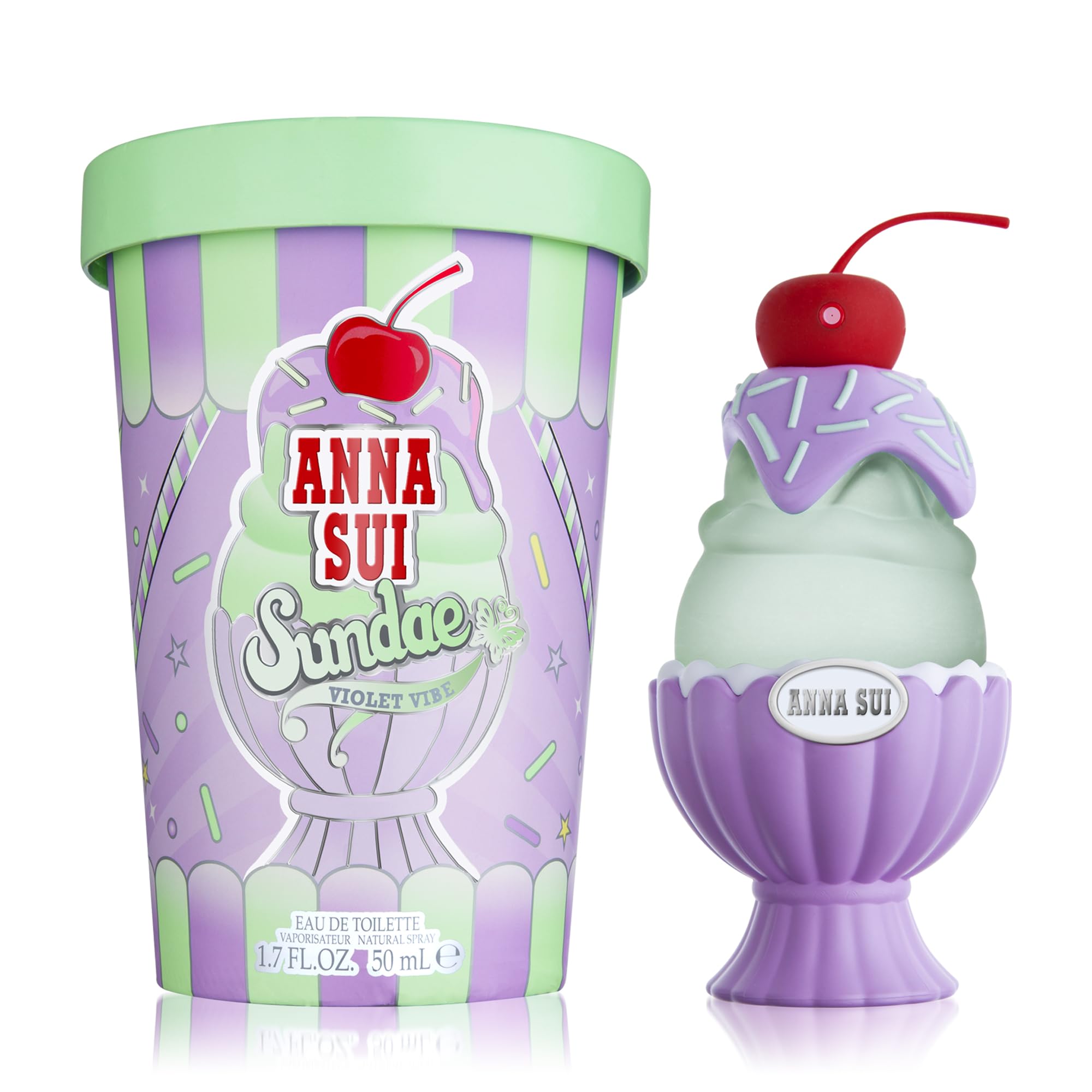Foto 1 | Perfume Anna Sui Sundae Violet Vibe Eau De Toilette Para Mujer  50 Ml - Venta Internacional.