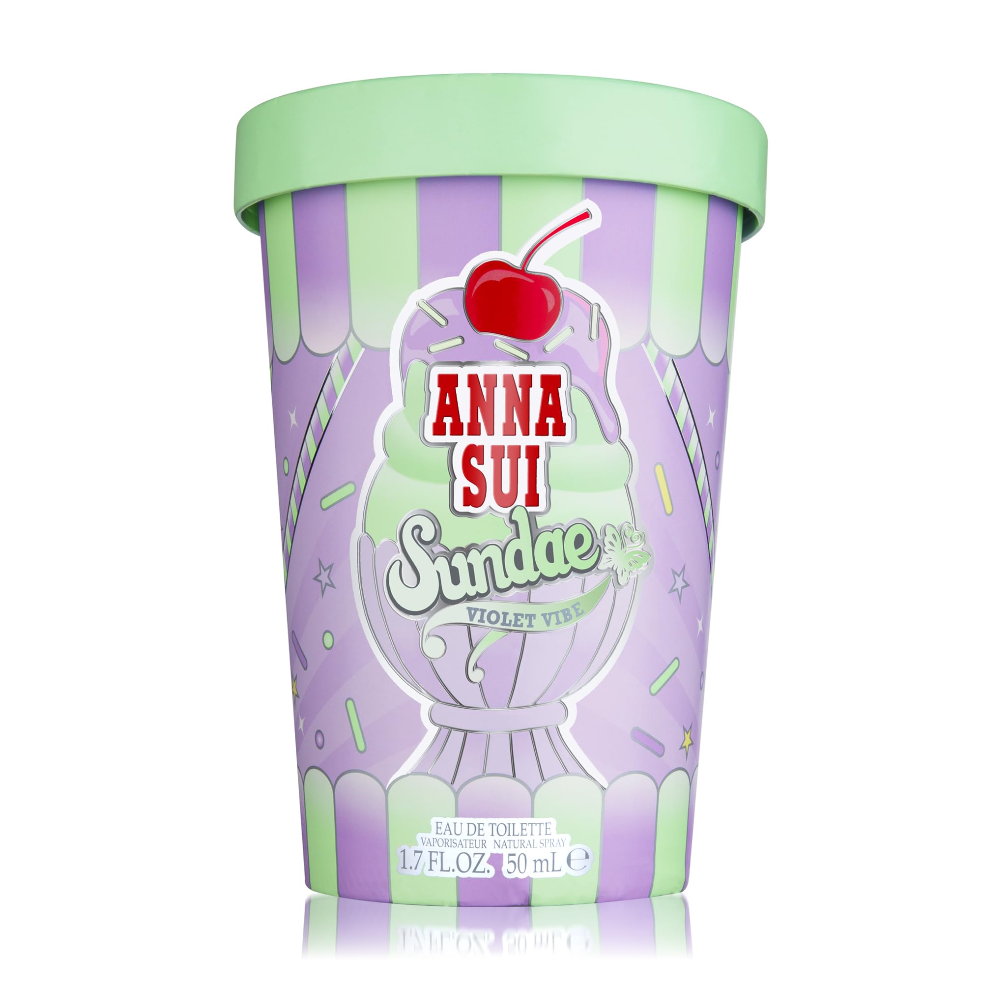 Foto 7 | Perfume Anna Sui Sundae Violet Vibe Eau De Toilette Para Mujer  50 Ml - Venta Internacional.