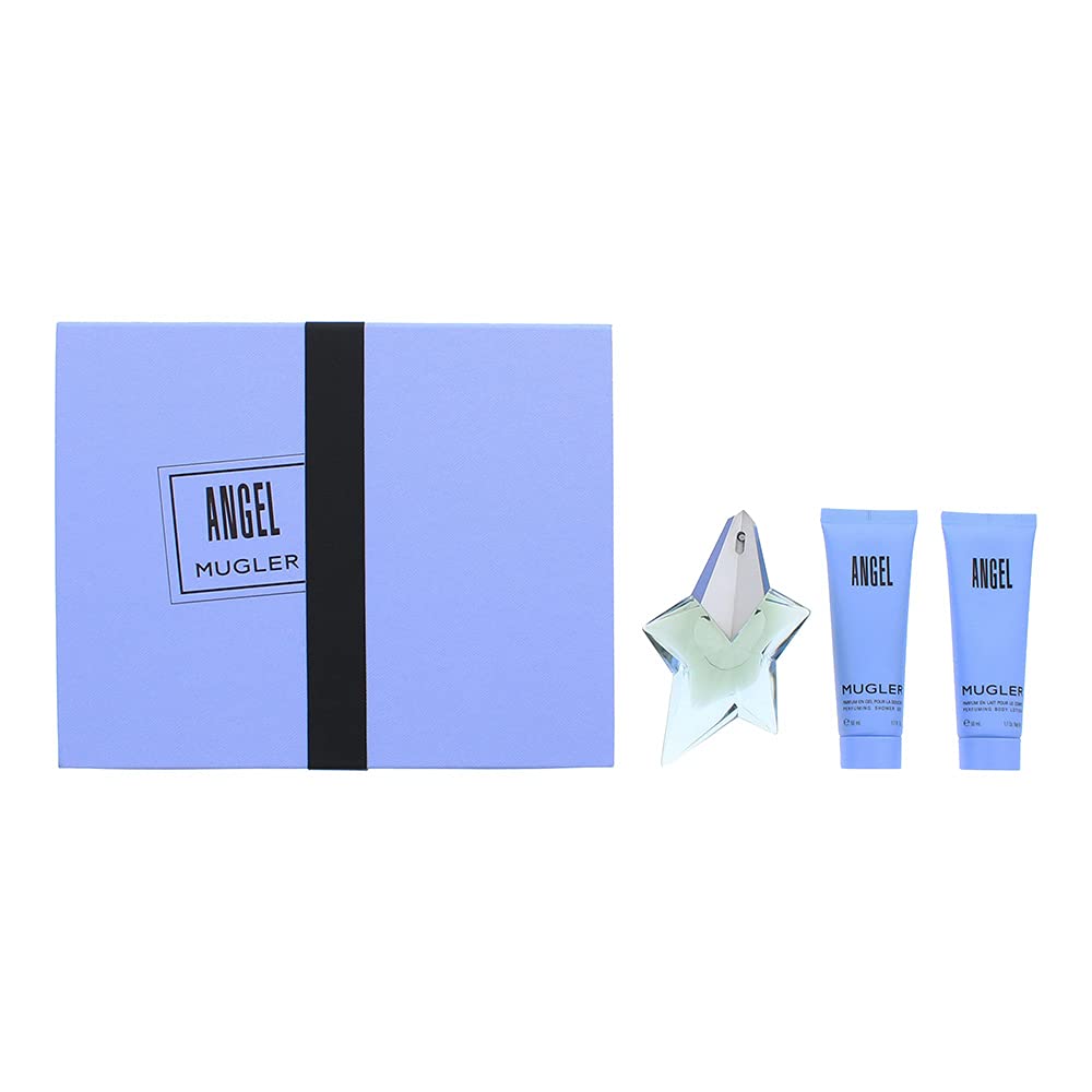 Foto 1 | Set De Regalo Perfume Mugler Angel Eau De Parfum De 3 Piezas Para Mujer - Venta Internacional.