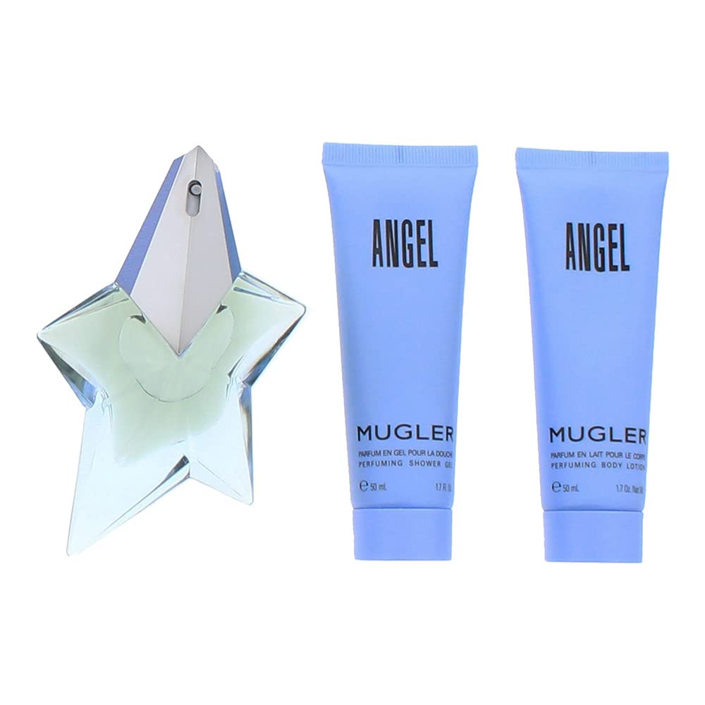 Foto 4 pulgar | Set De Regalo Perfume Mugler Angel Eau De Parfum De 3 Piezas Para Mujer - Venta Internacional.