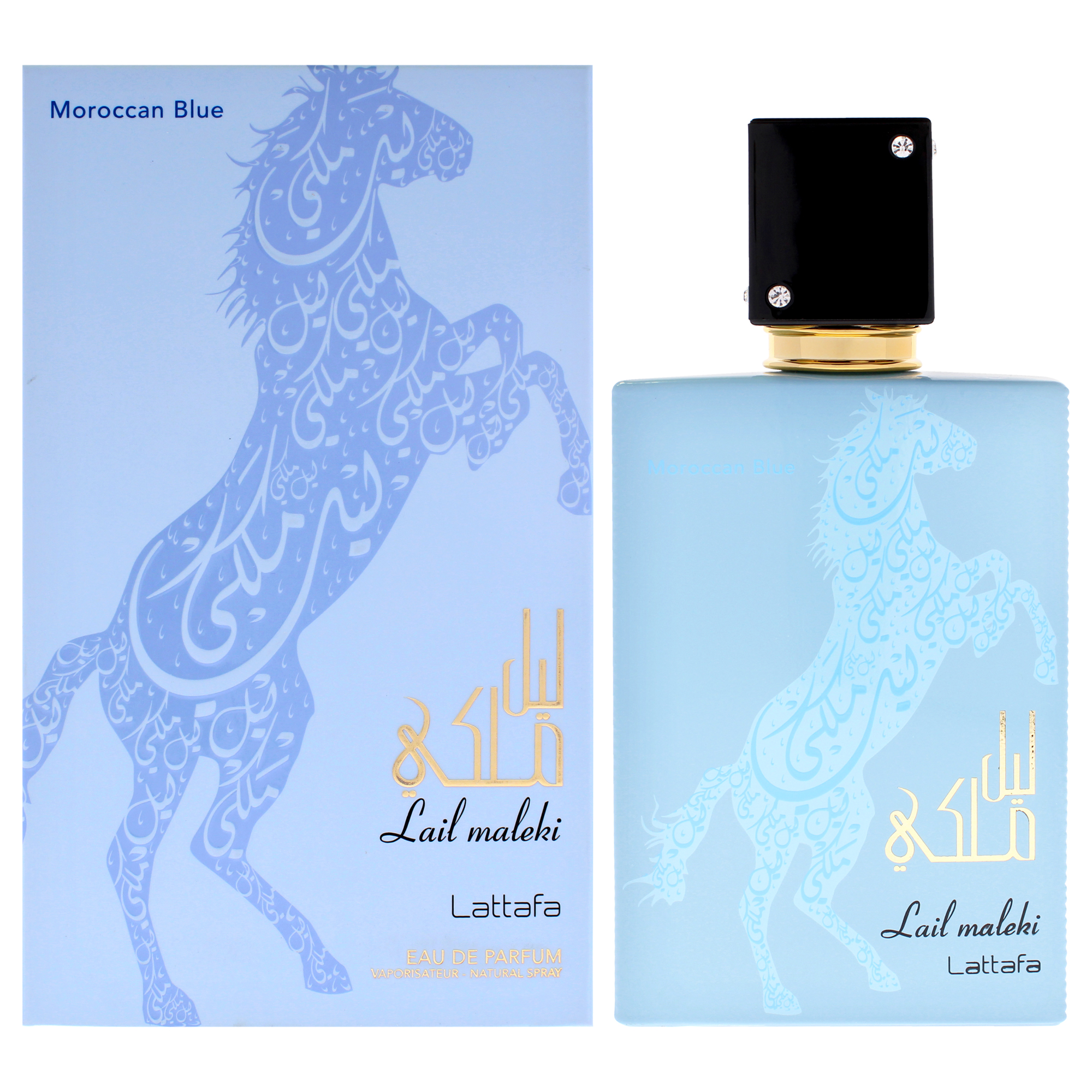 Foto 2 pulgar | Perfume Lattafa Lail Maleki Moroccan Blue  100 Ml - Venta Internacional.