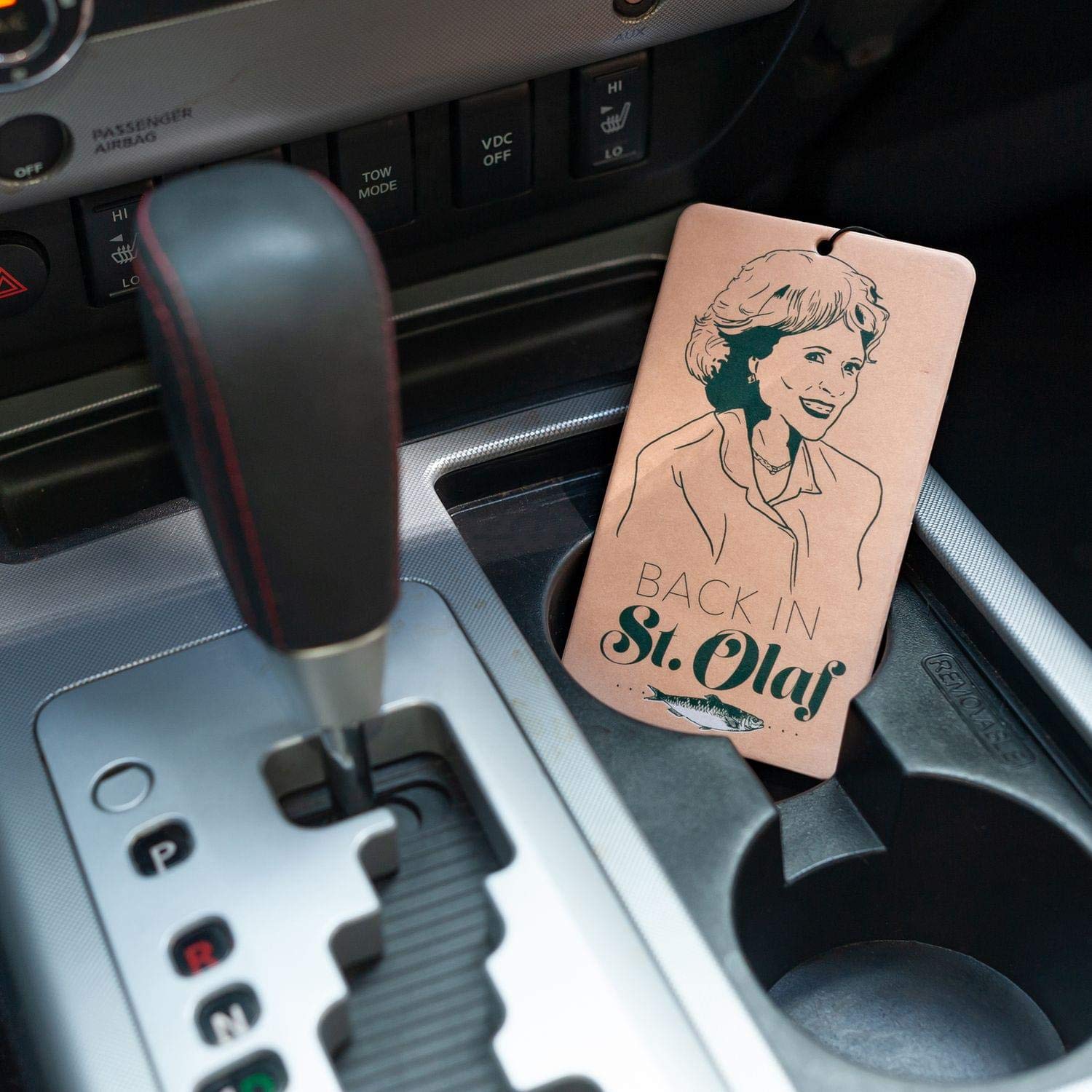 Foto 7 pulgar | Ambientador Para Coche Just Funky Golden Girls Con Aroma A Rosas - Venta Internacional.