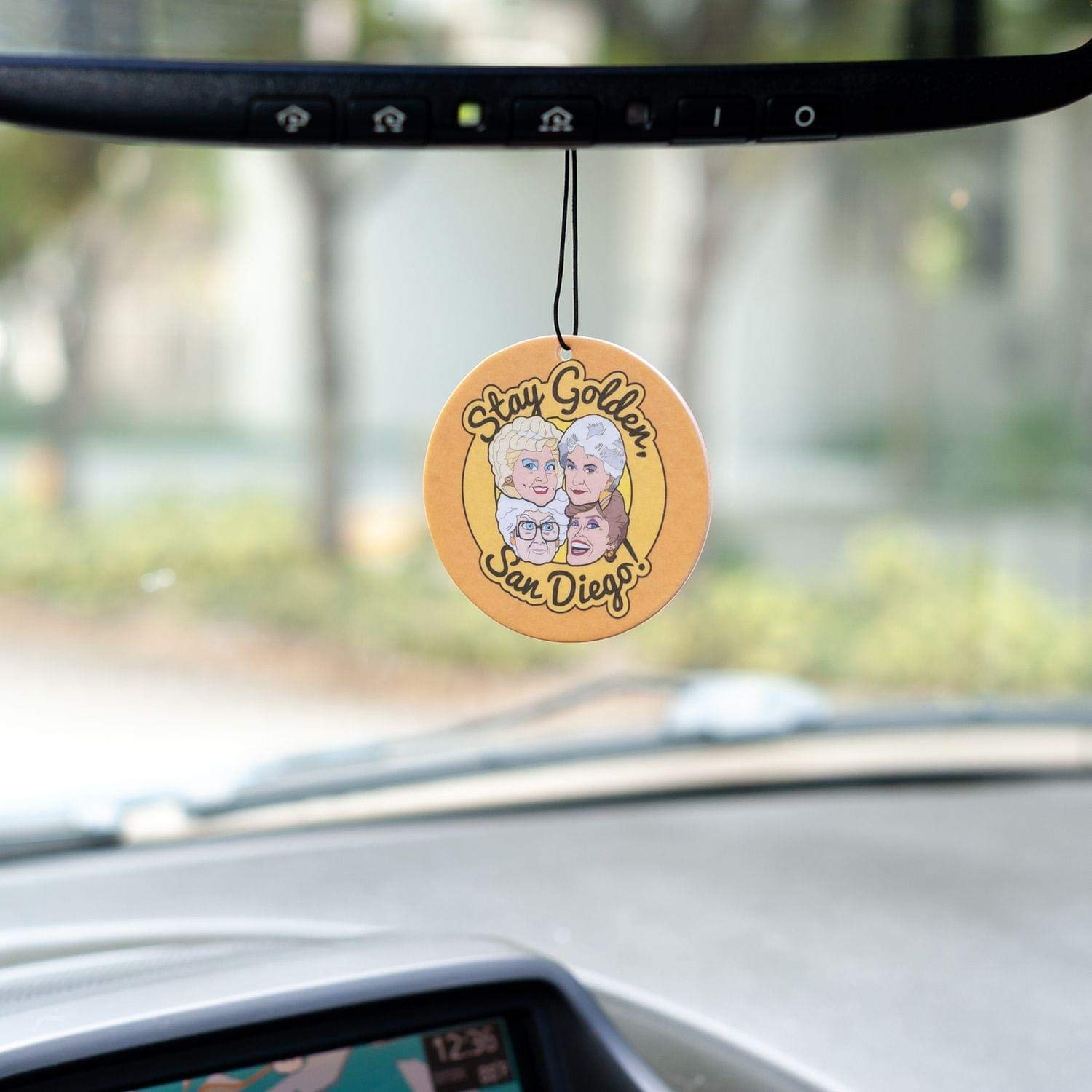Foto 8 pulgar | Ambientador Para Coche Just Funky The Golden Girls Stay Golden - Venta Internacional.