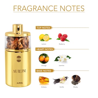 Foto 2 | Perfume Ajmal Aurum Edp Para Mujer 75 Ml - Venta Internacional.
