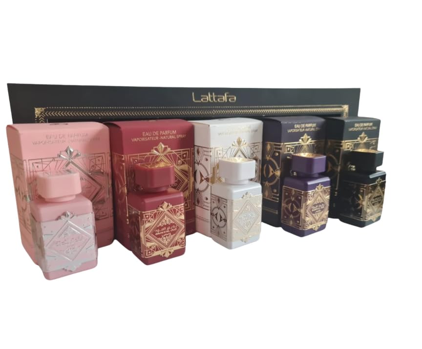 Foto 3 | Set De Regalo Perfume Lattafa Bade'e Al Oud Collection  5 × 5 Ml  Unisex - Venta Internacional.