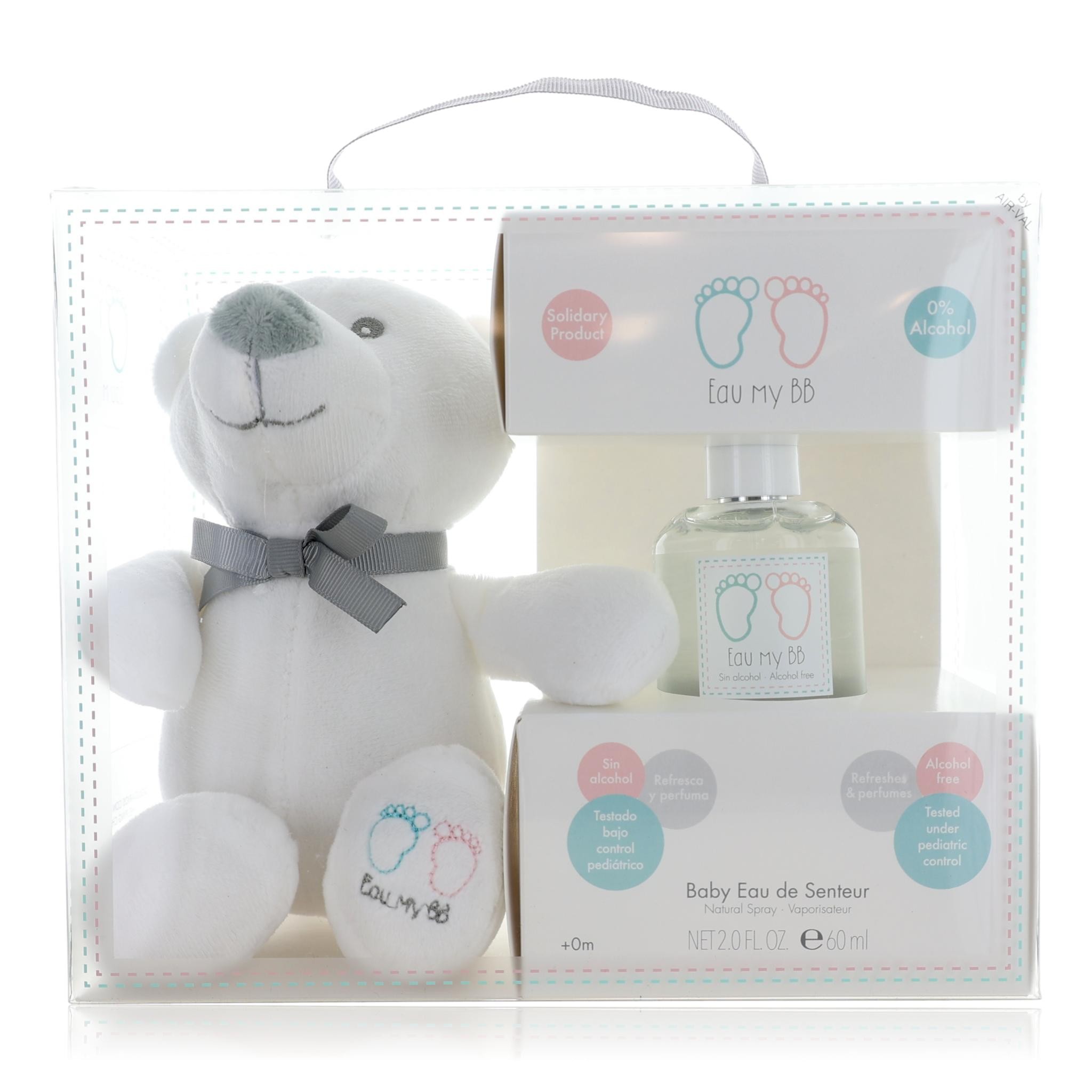 Foto 2 pulgar | Set De Perfume Disney Eau My Bb Baby Eau De Senteur Con Osito De Peluche  60 Ml - Venta Internacional.