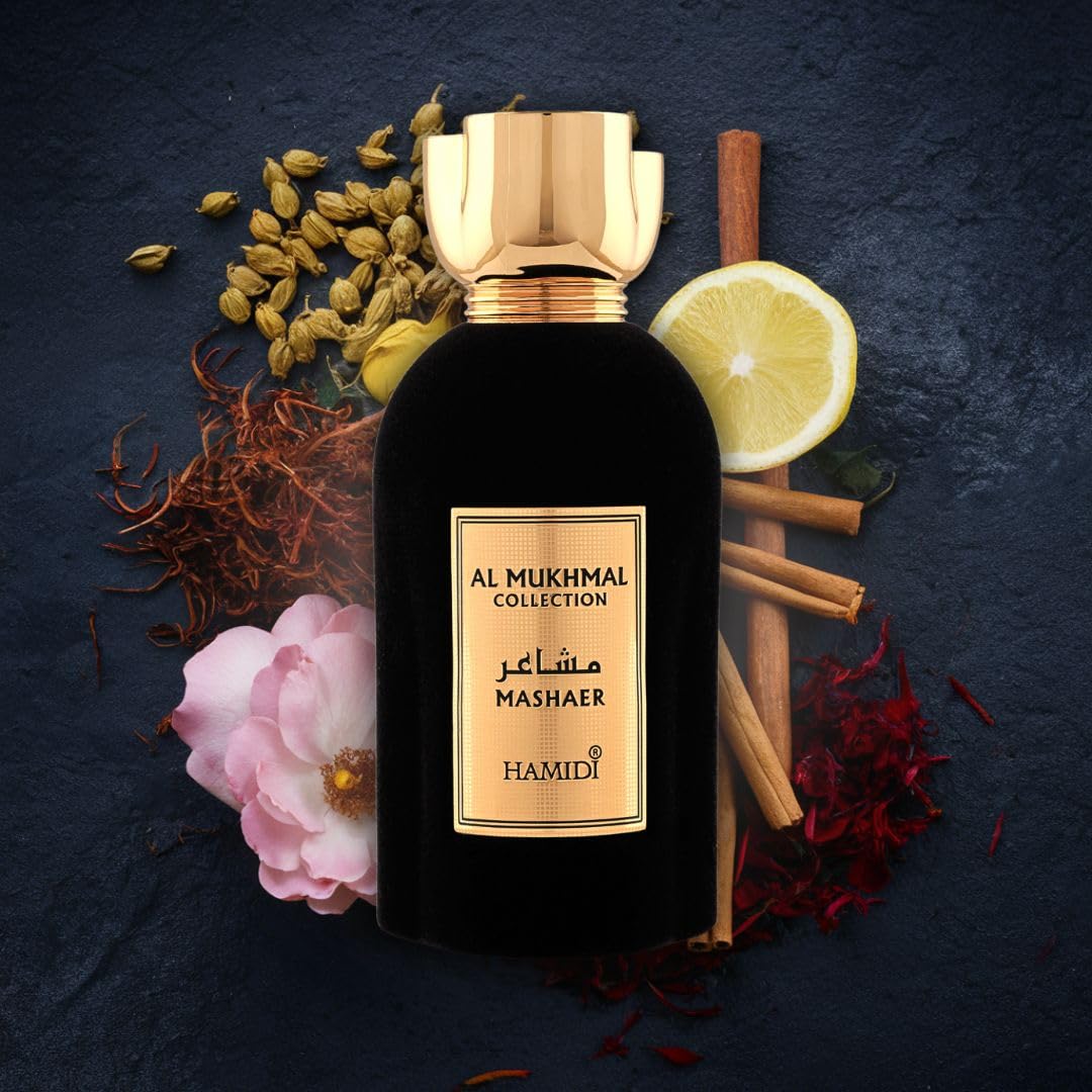 Foto 4 | Perfume Hamidi Al Mukhmal Mashaer Edp 100 Ml Para Hombre Y Mujer - Venta Internacional.