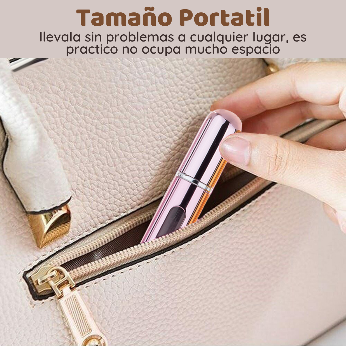 Foto 7 | Mini Atomizador Para Perfume Recargable Capsula Viaje 12pz