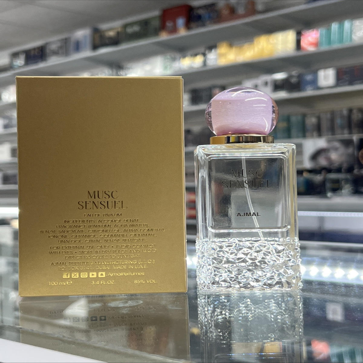 Foto 3 | Perfume Ajmal Musc Sensuel Eau De Parfum Para Unisex  100 Ml - Venta Internacional.