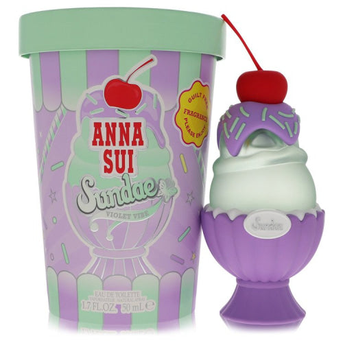 Foto 2 pulgar | Perfume Anna Sui Sundae Violet Vibe Eau De Toilette Para Mujer  50 Ml - Venta Internacional.