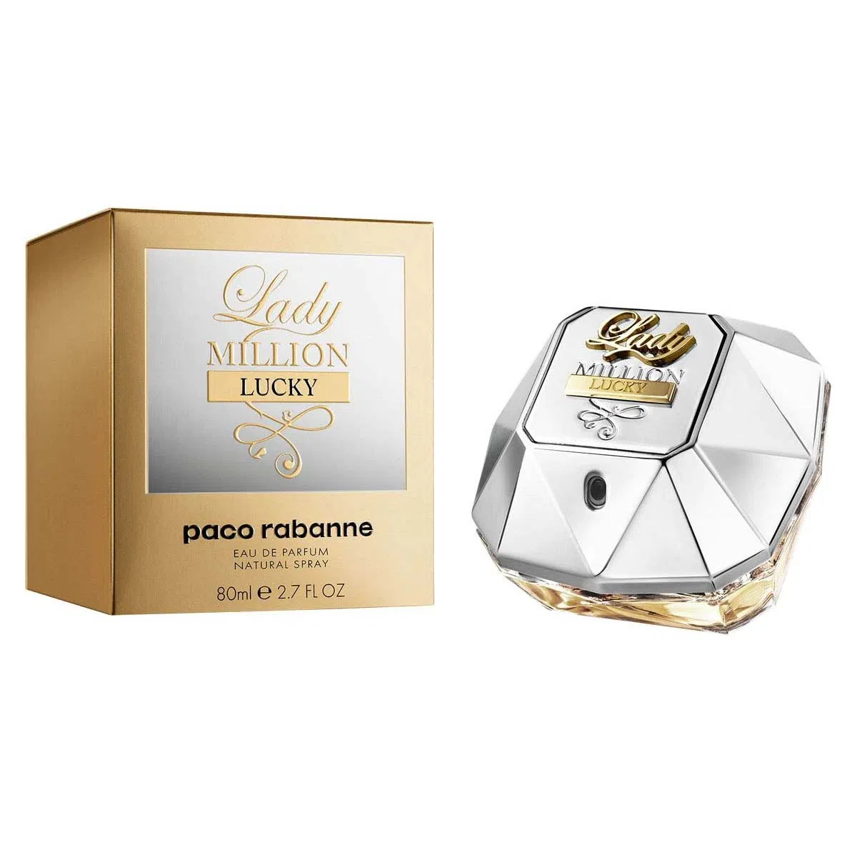 Paco Rabanne Lady Million Lucky Edp 80ml para Mujer