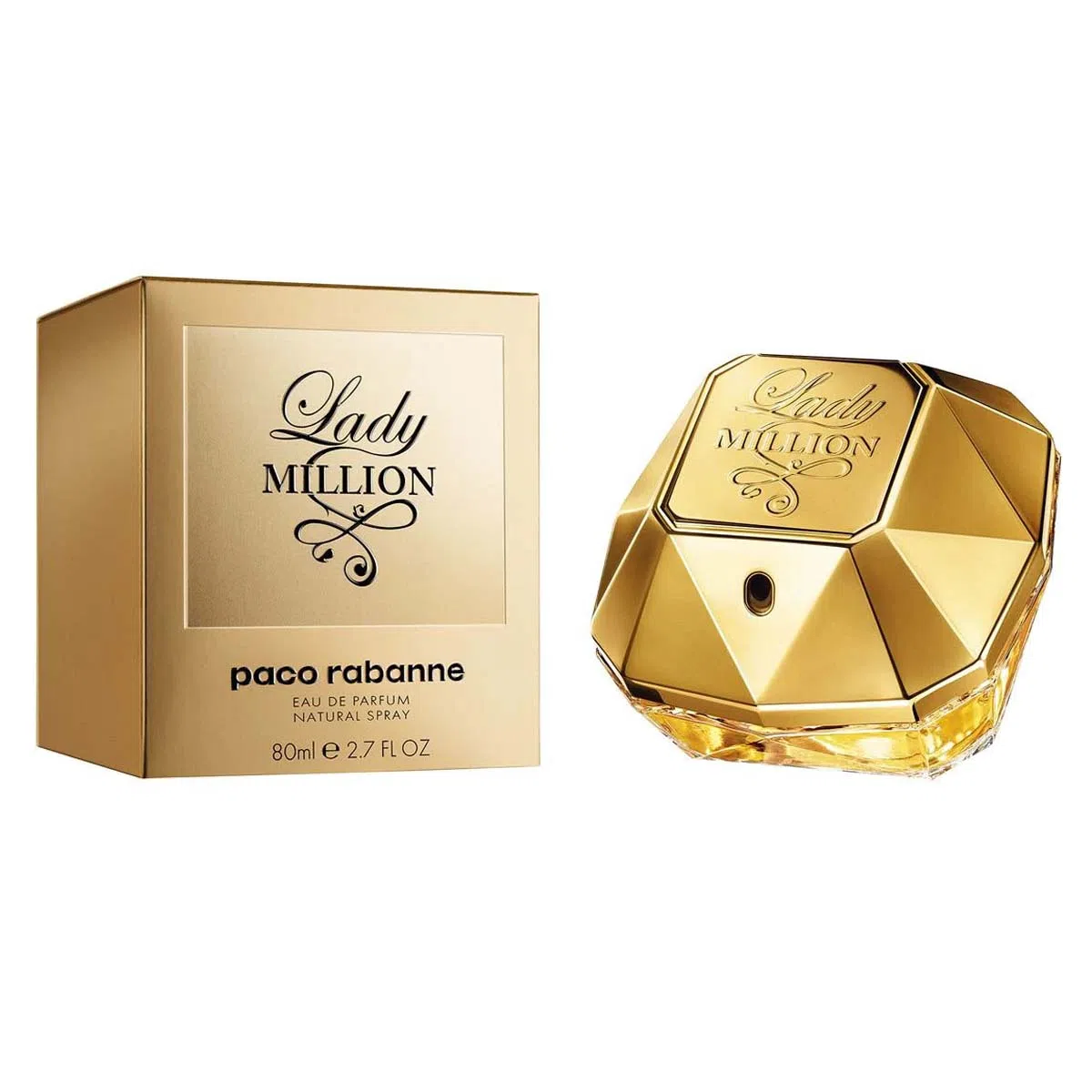 Paco Rabanne Lady Million Edp 80ml para Mujer