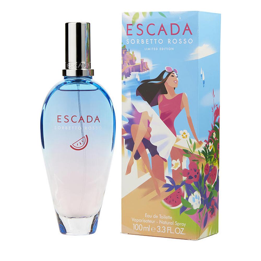 Foto 2 pulgar | Perfume Escada Sorbetto Rosso Eau de Toilette 100 ml para Mujer