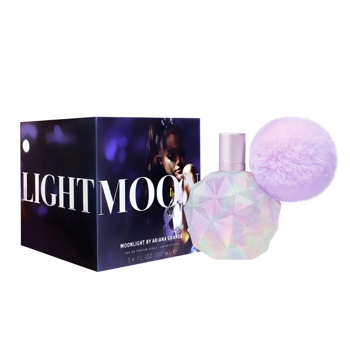 Foto 2 pulgar | Perfume MoonLight Ariana Grande color Púrpura EDP 100 ml
