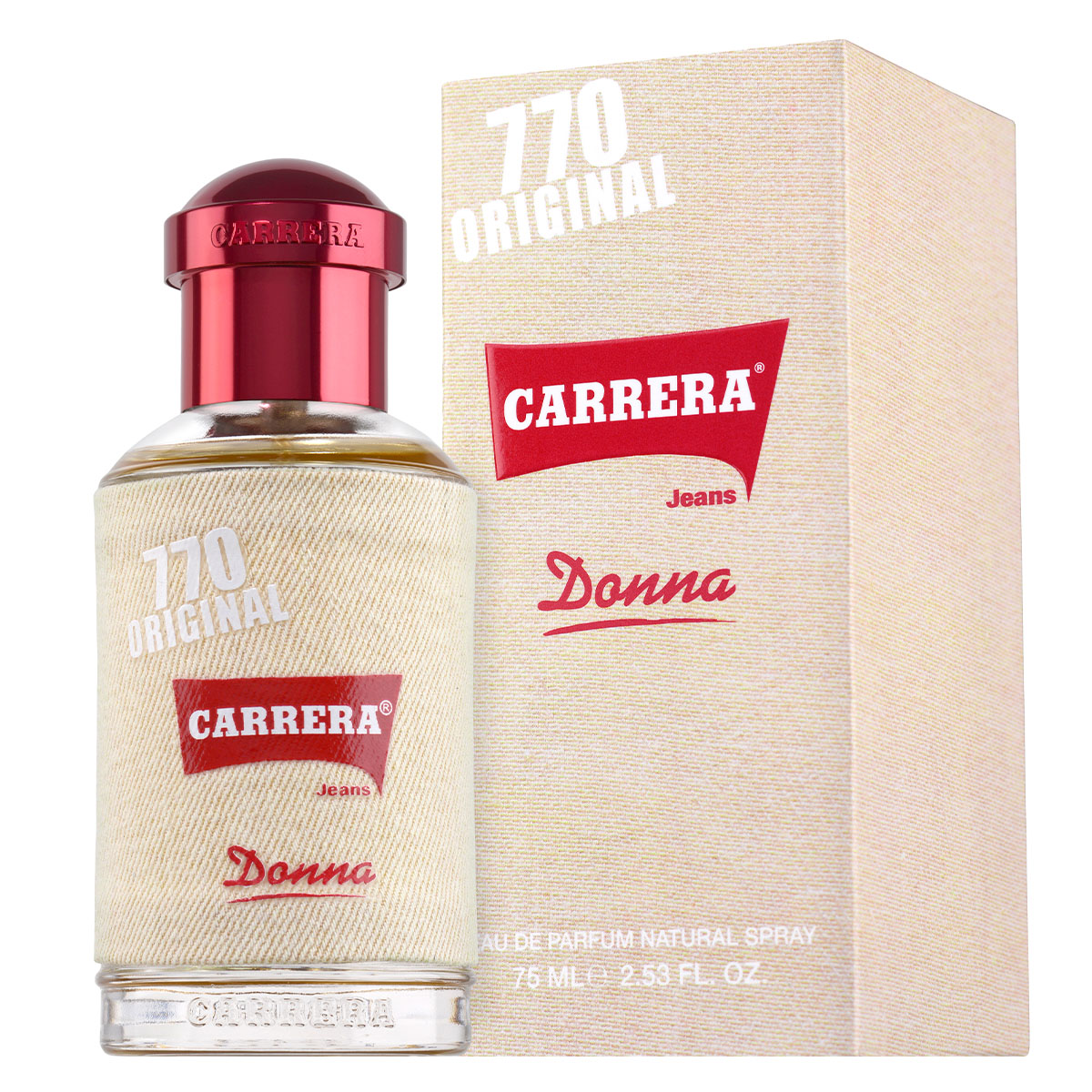 Foto 3 pulgar | Agua de Perfume Carrera Jeans 770 Original para Mujer 75 ML