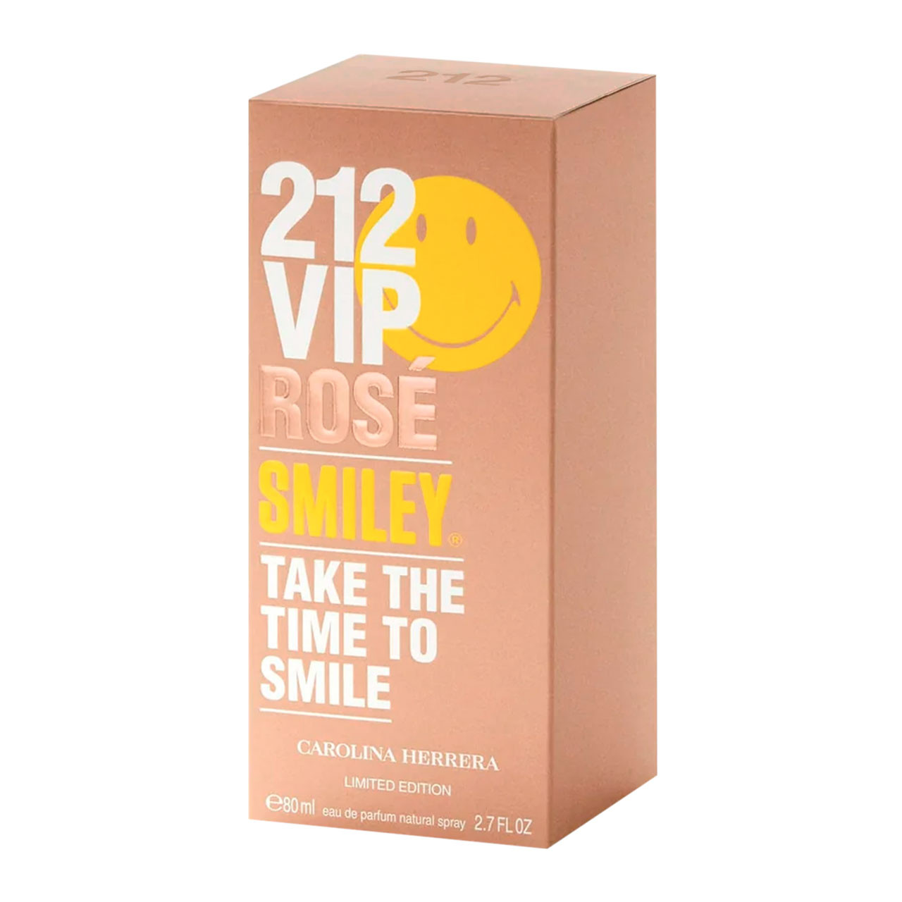 Foto 3 pulgar | Perfume Carolina Herrera 212 Vip Rose Smiley EDP 80 ML para Mujer