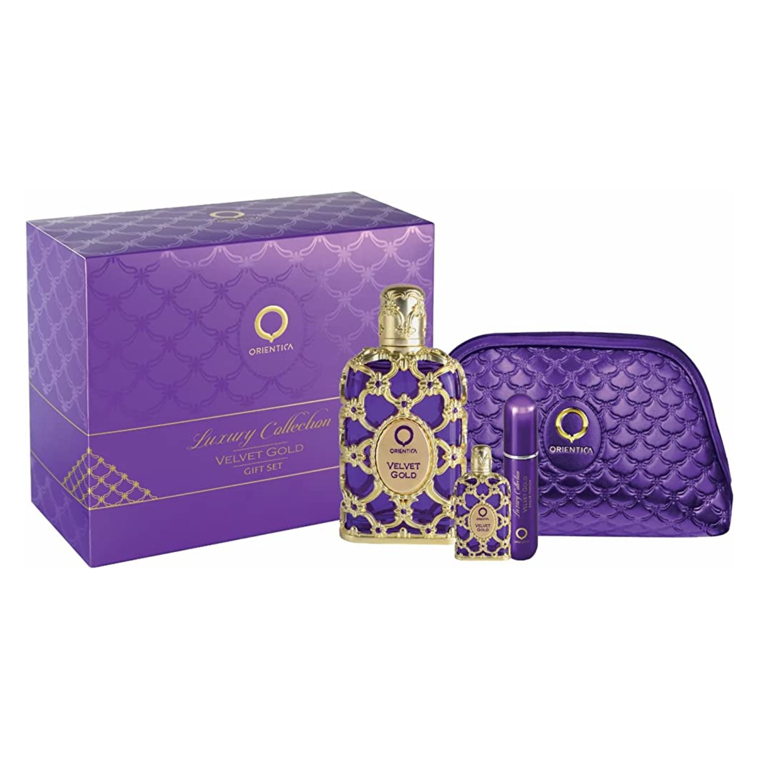 Foto 2 pulgar | Set De Perfume Unisex Orientica Amber Rouge 80ml Edt