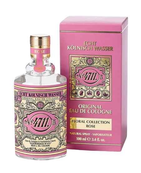 Foto 3 pulgar | Perfume Muelhens 4711 Floral Collection Rose Eau de Cologne para Mujer 3.4 Oz