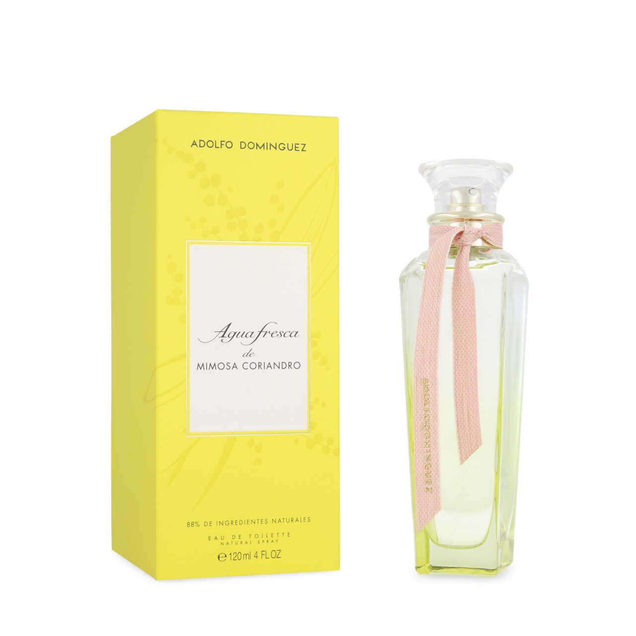 Perfume Adolfo Domínguez Agua Fresca de Mimosa Coriandro 120ml Edt Spray