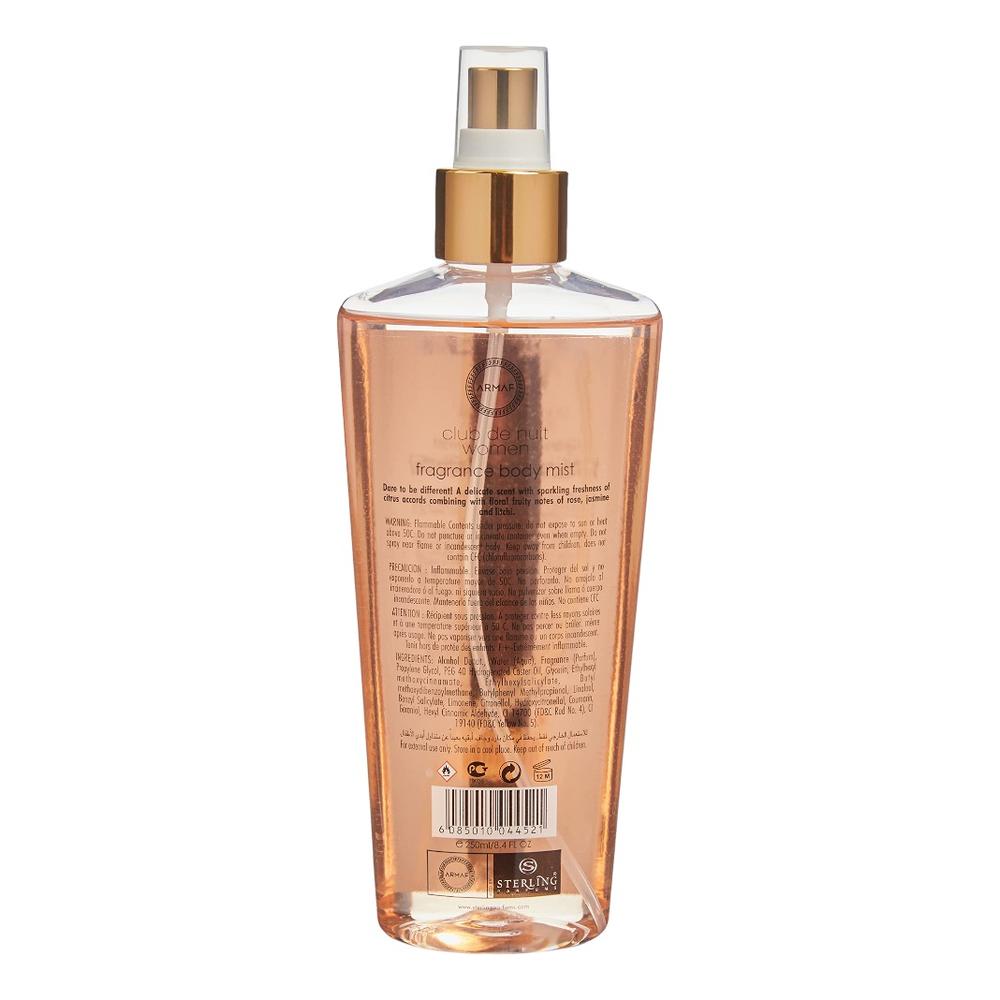 Foto 3 pulgar | Body Mist Armaf Club De Nuit Women 250 Ml