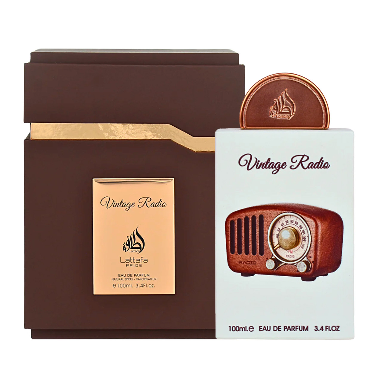 Perfume Unisex Lattafa Vintage Radio 100 Ml Edp