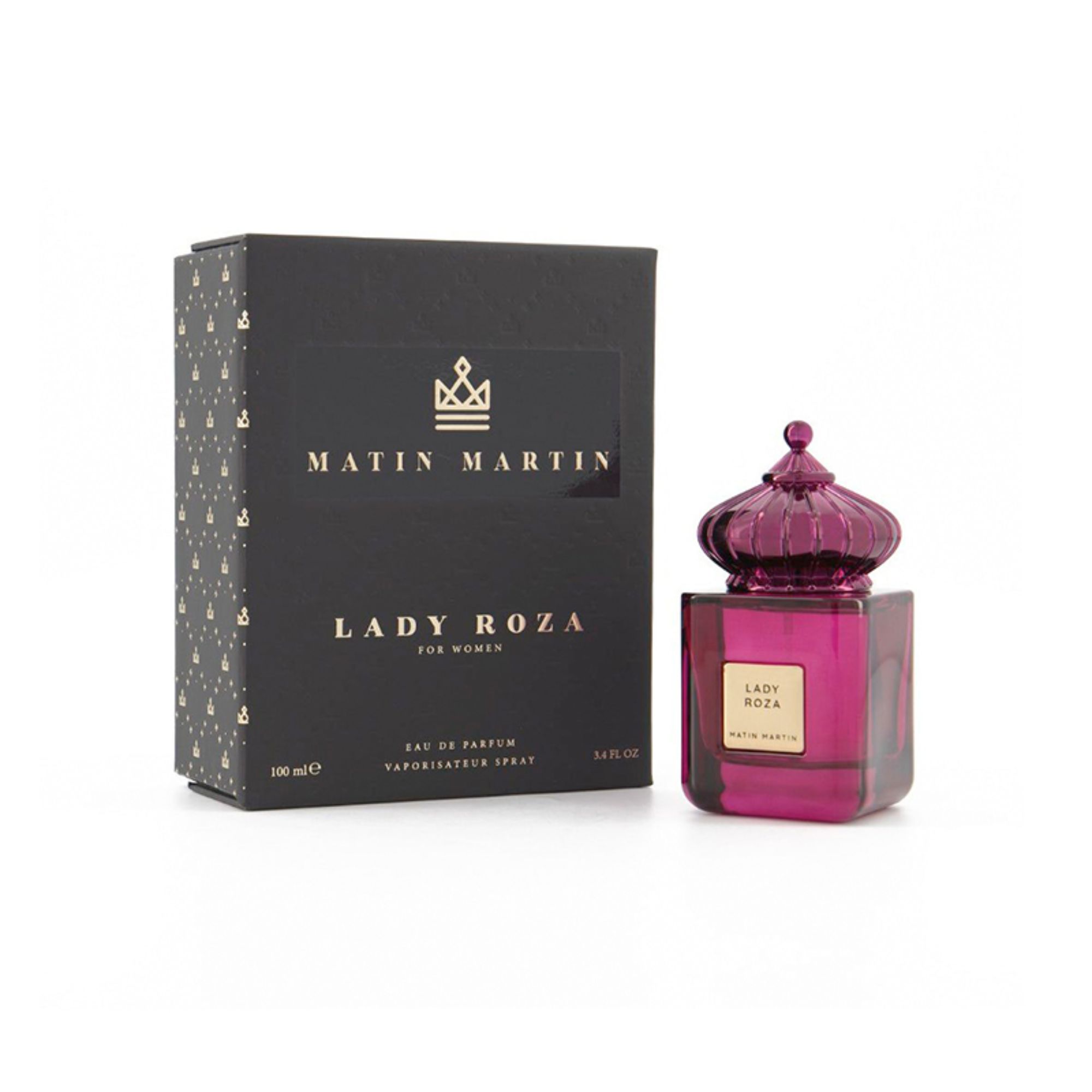 Perfume Para Mujer Matin Martin Lady Roza 100 Ml Edp