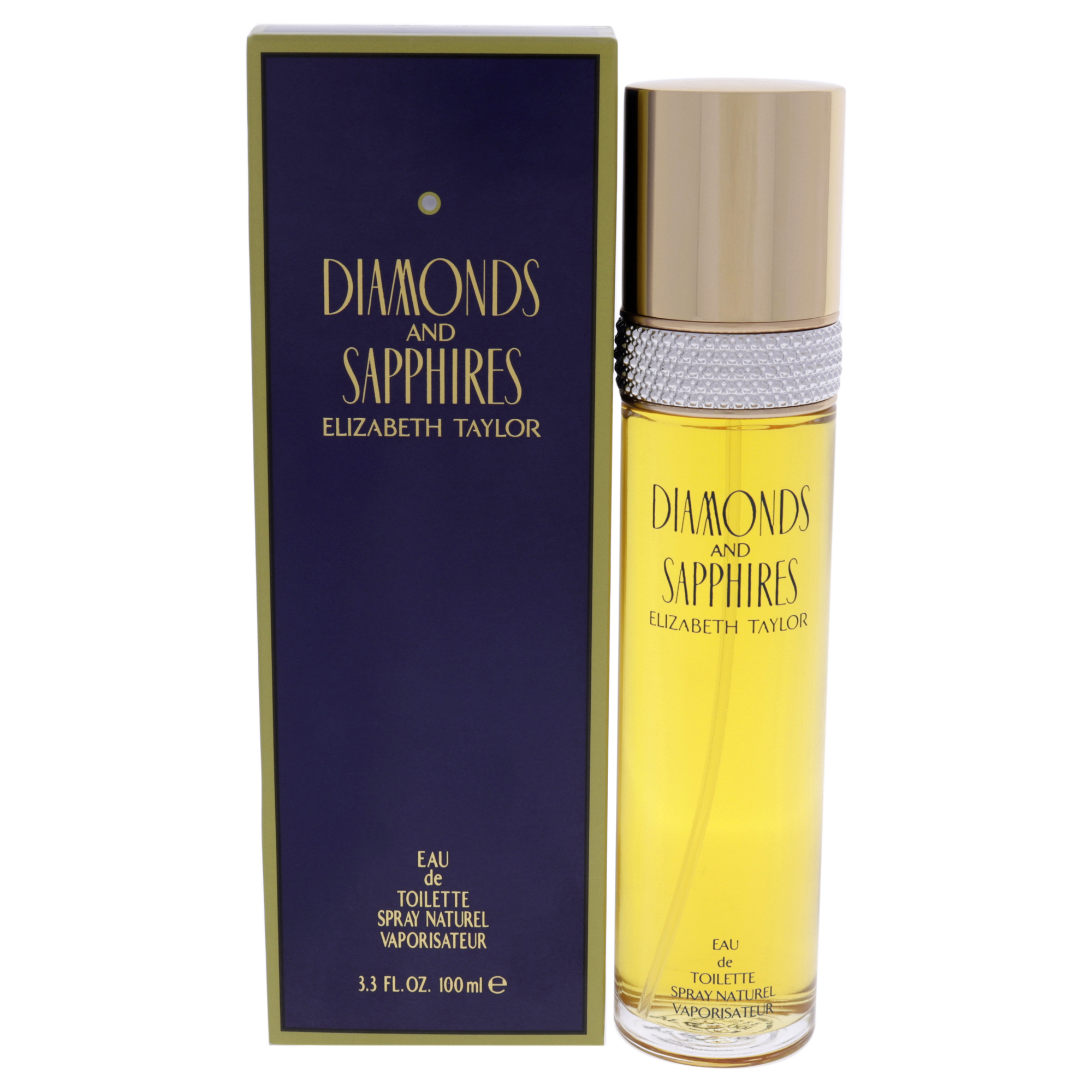 Foto 2 pulgar | Venta Internacional-Perfume Elizabeth Taylor Diamonds And Sapphires Eau de Toilette 100 Ml para Mujer