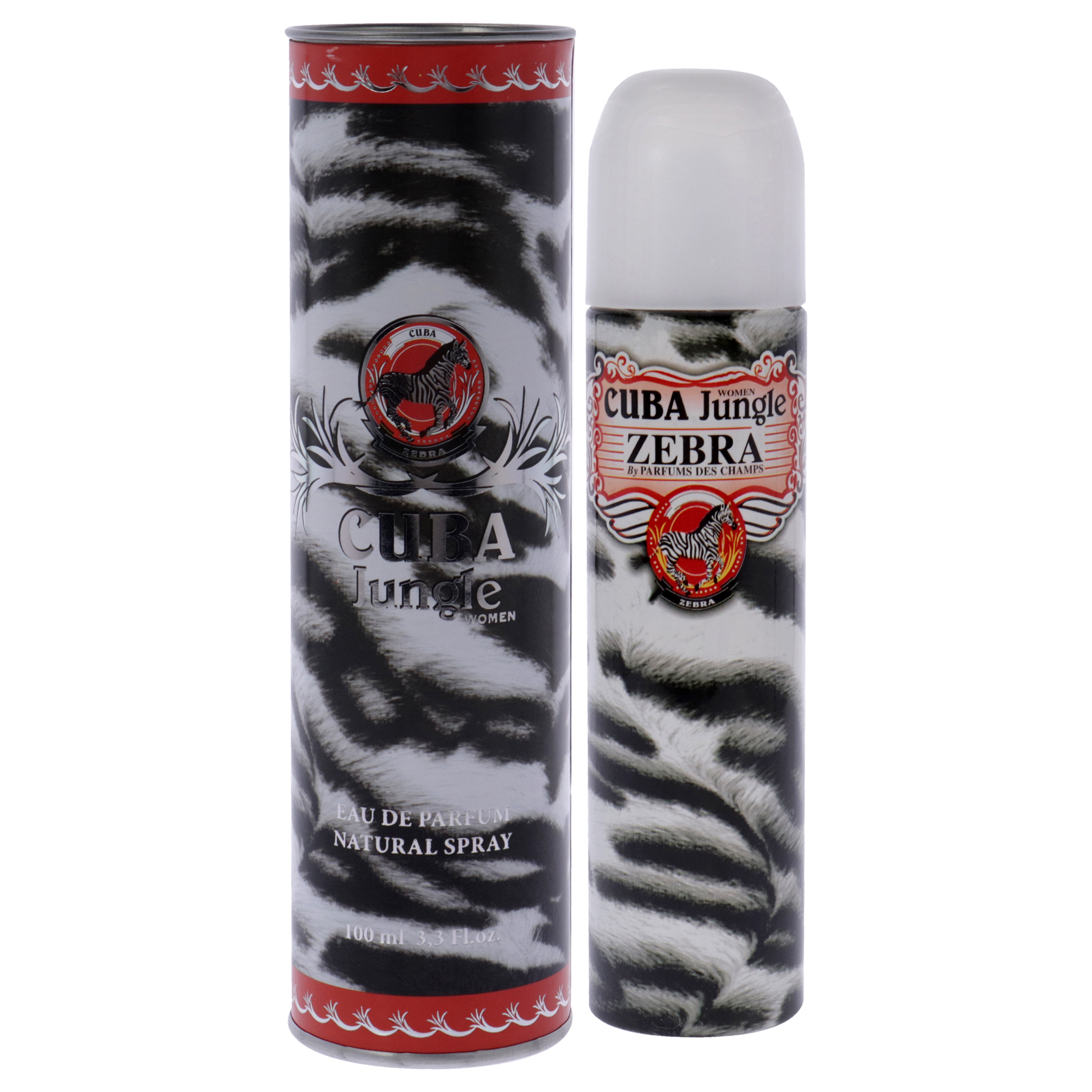 Foto 2 pulgar | Venta Internacional - Perfume Cuba Jungle Zebra Edp para Mujer 100 Ml