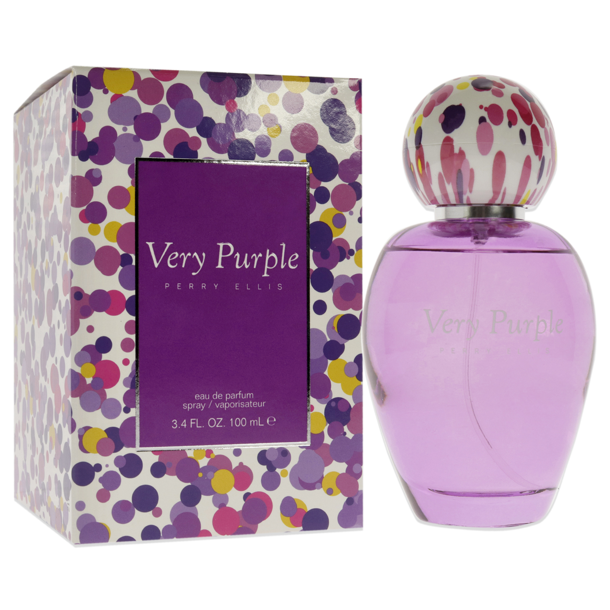 Foto 5 pulgar | Perfume Perry Ellis Very Purple Edp Spray para Mujeres 100 ml - Venta Internacional