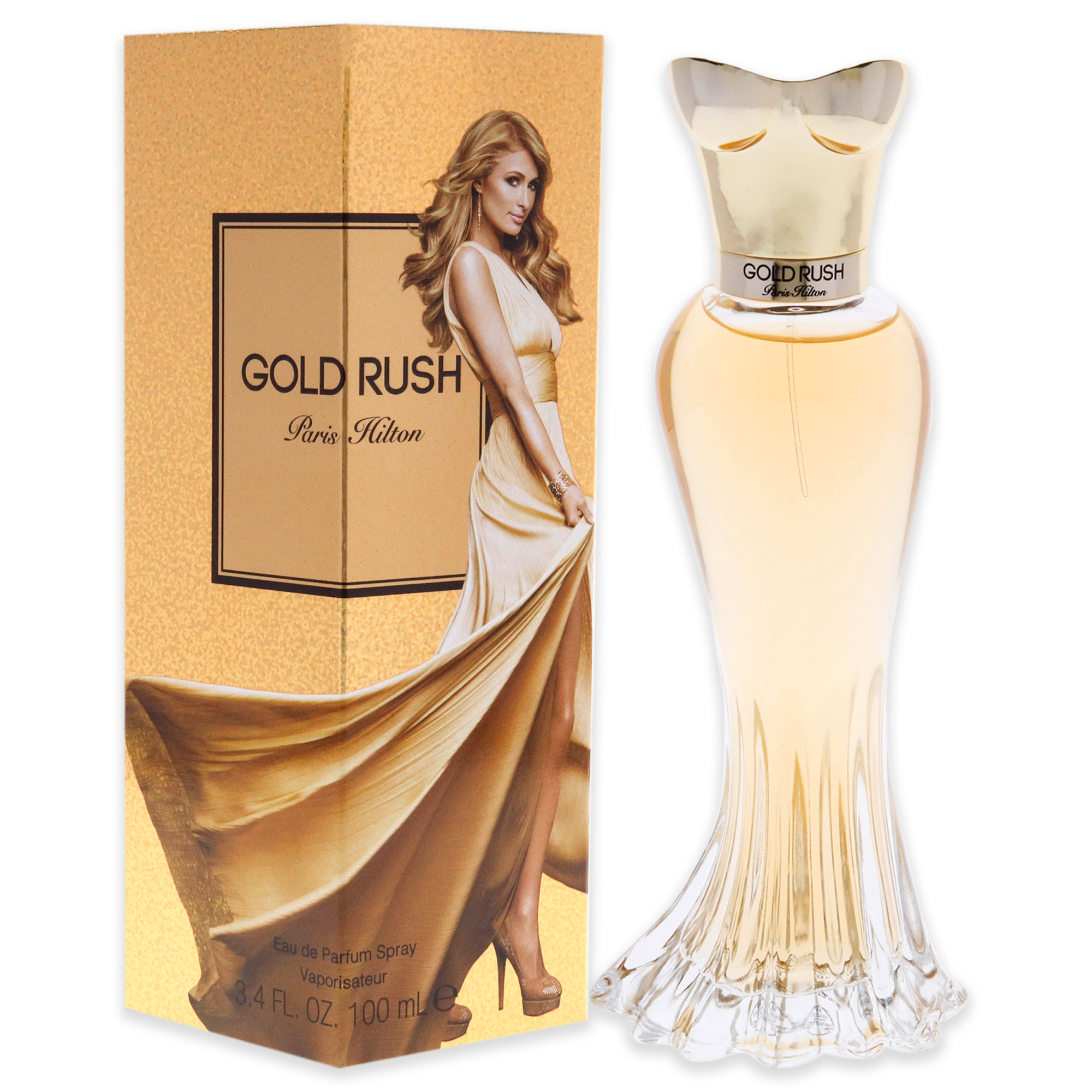 Venta Internacional- Perfume Paris Hilton Gold Rush Eau de Parfum 100 ml para Mujer