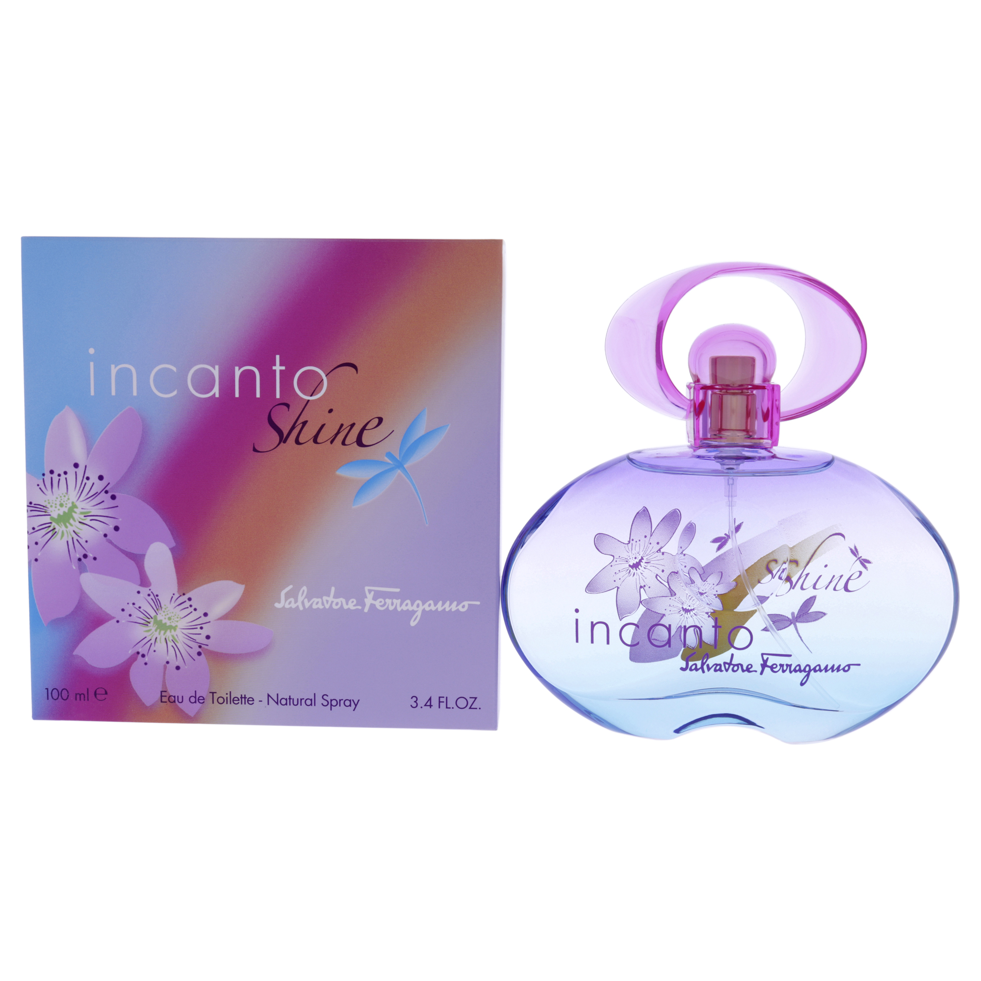 Venta Internacional- Perfume Incanto Shine De Salvatore Ferragamo Spray Edt De 100 Ml para Mujer