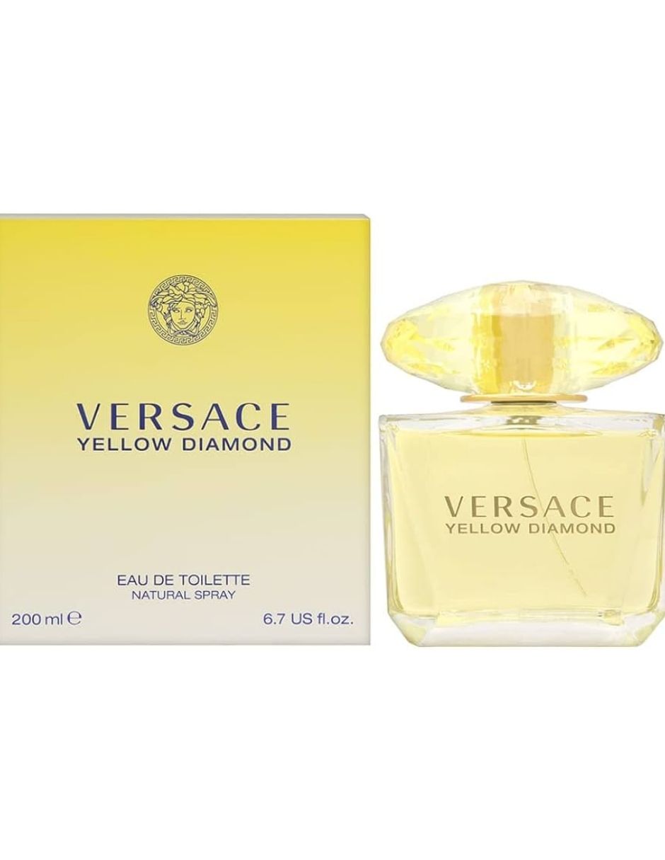 Foto 2 pulgar | Perfume Versace  Yellow Diamond Eau de Toilette  200 ml para Mujer