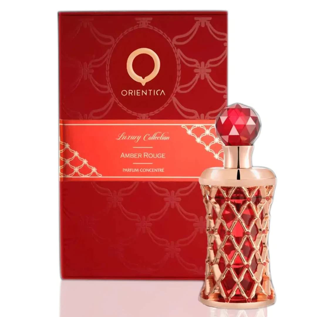 Perfume Al Haramain Orientica Amber Rouge Pure Parfum 20 ml - Venta Internacional