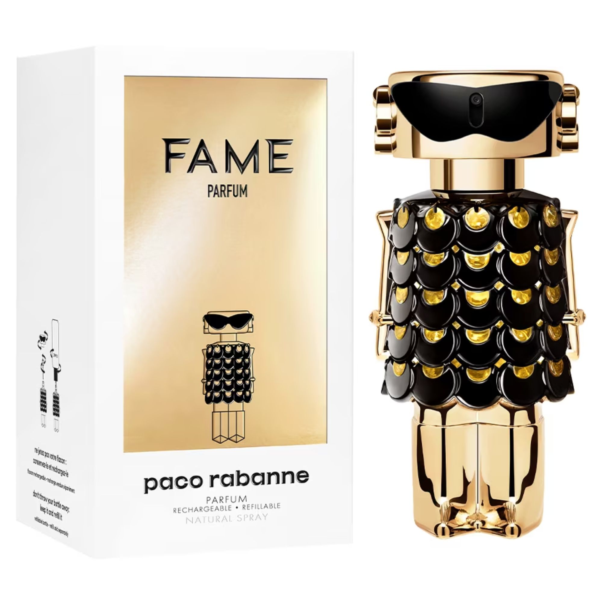 Perfume Paco Rabanne Fame Eau de Parfum 80 Ml para Mujer