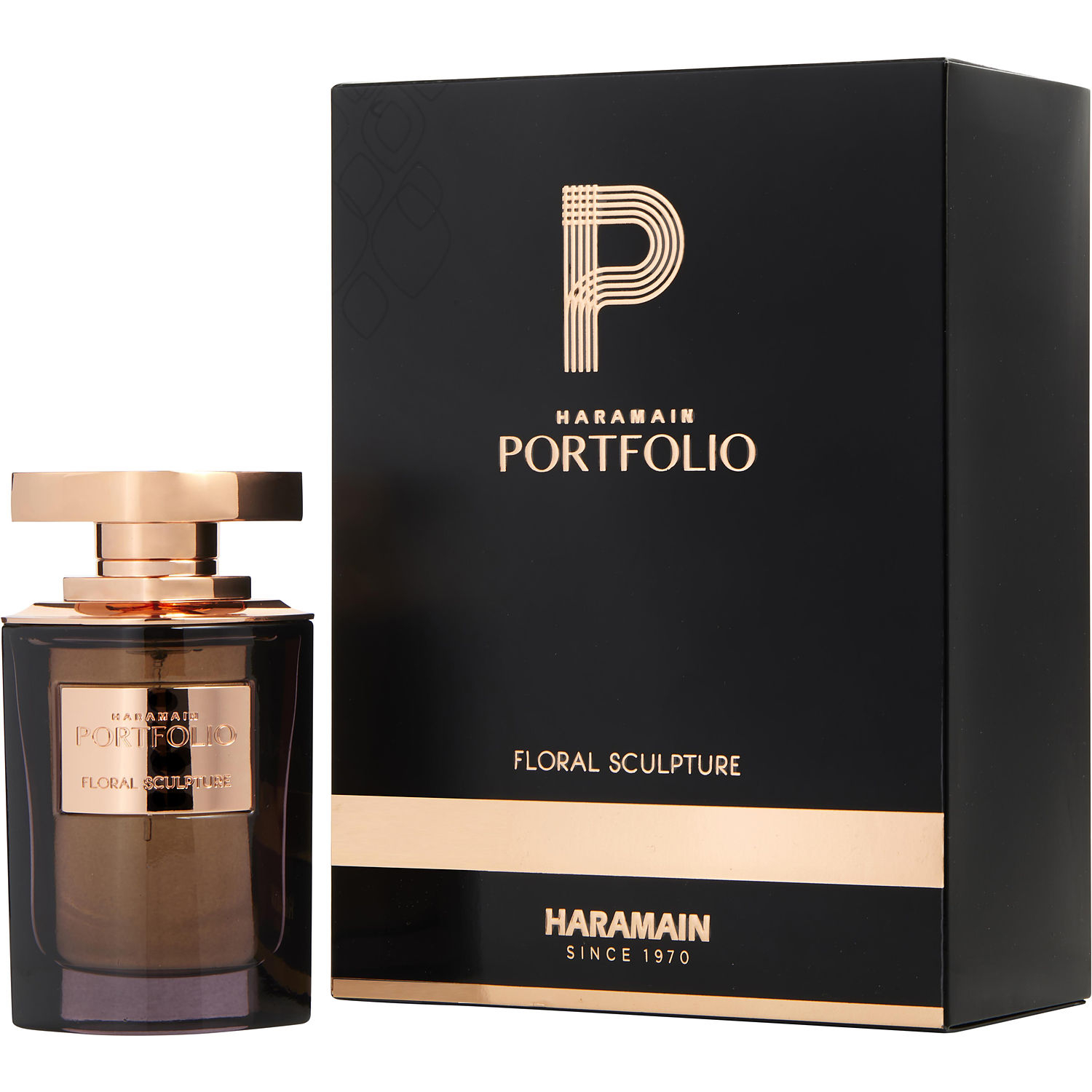 Venta Internacional - Perfume Al Haramain Portfolio Con Esculturas Florales