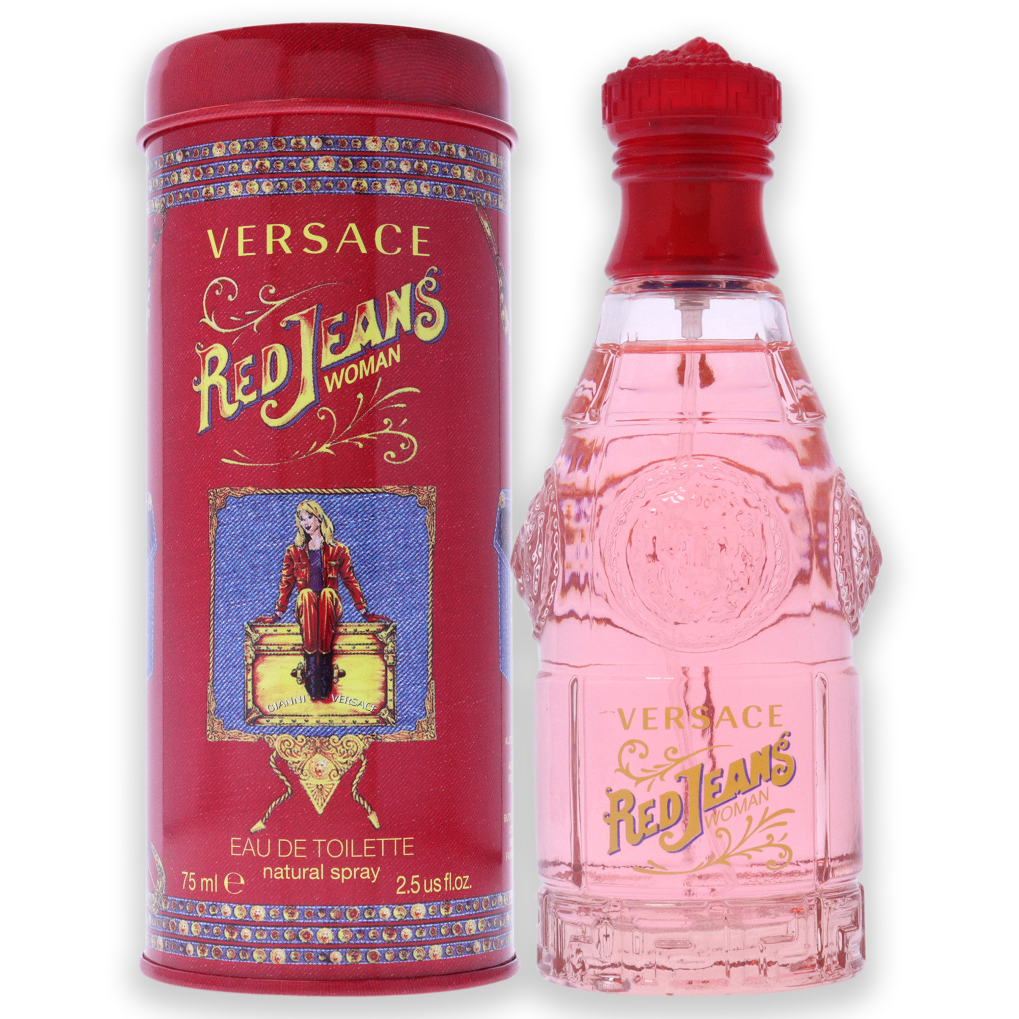 Foto 2 pulgar | Perfume Versace Jeans Red Edt 75 ml para Mujeres - Venta Internacional