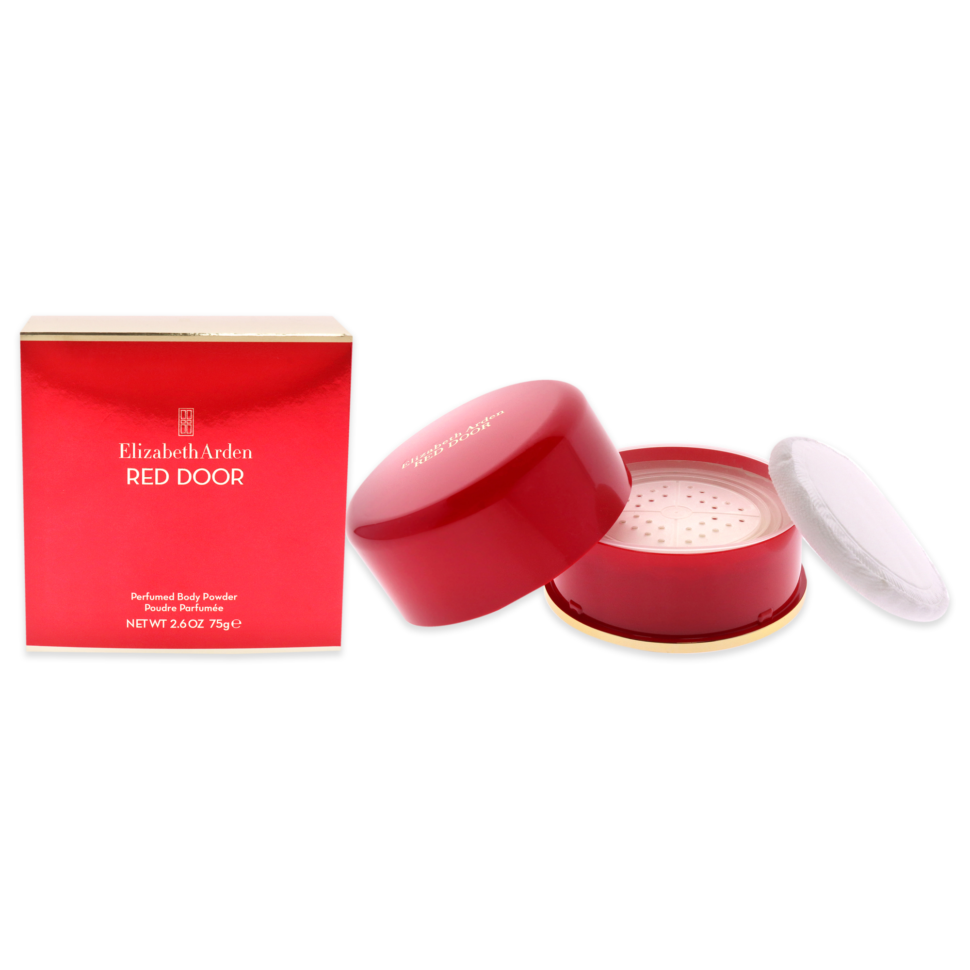 Venta Internacional- Talco Perfumado Elizabeth Arden Red Door 75 g para Mujer